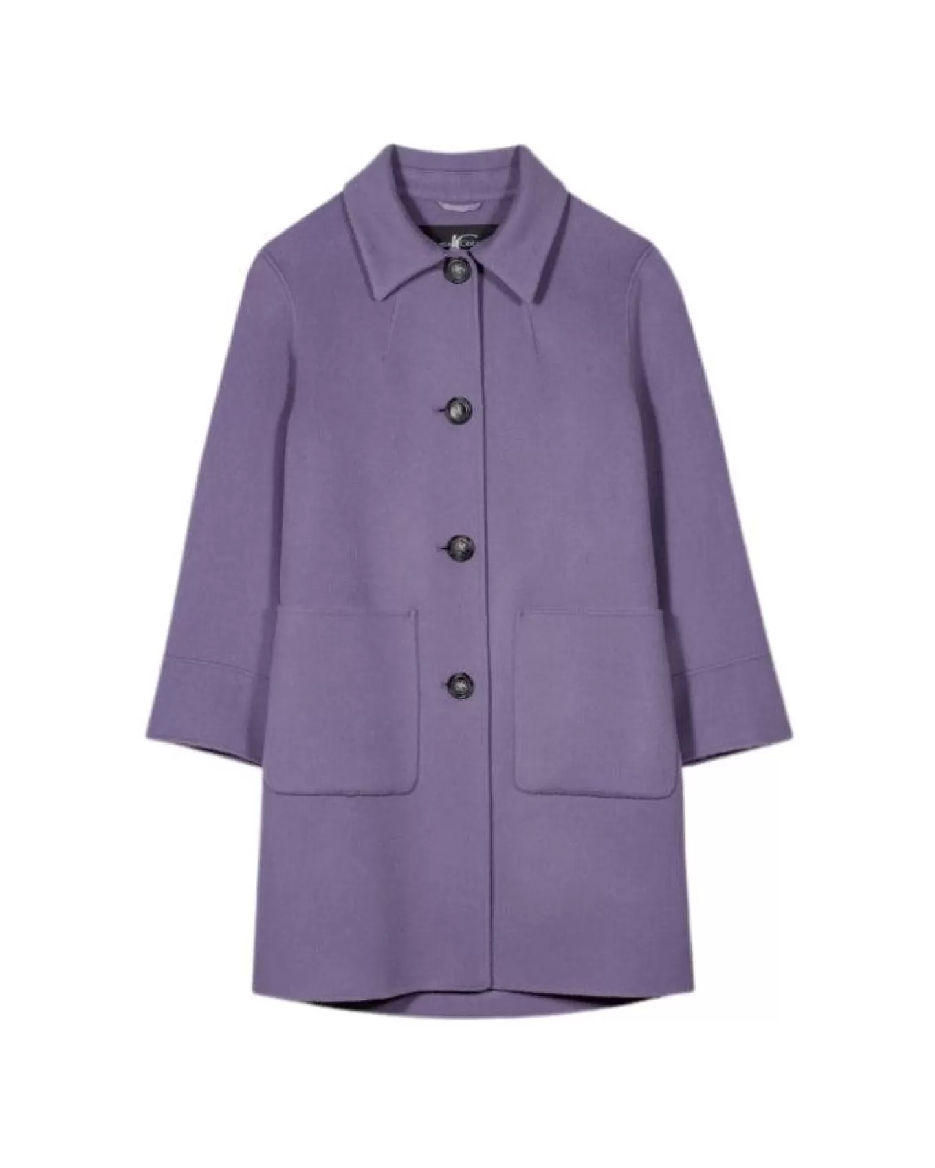 Double Face Wool Cashmere Coat<Luisa Cerano Best