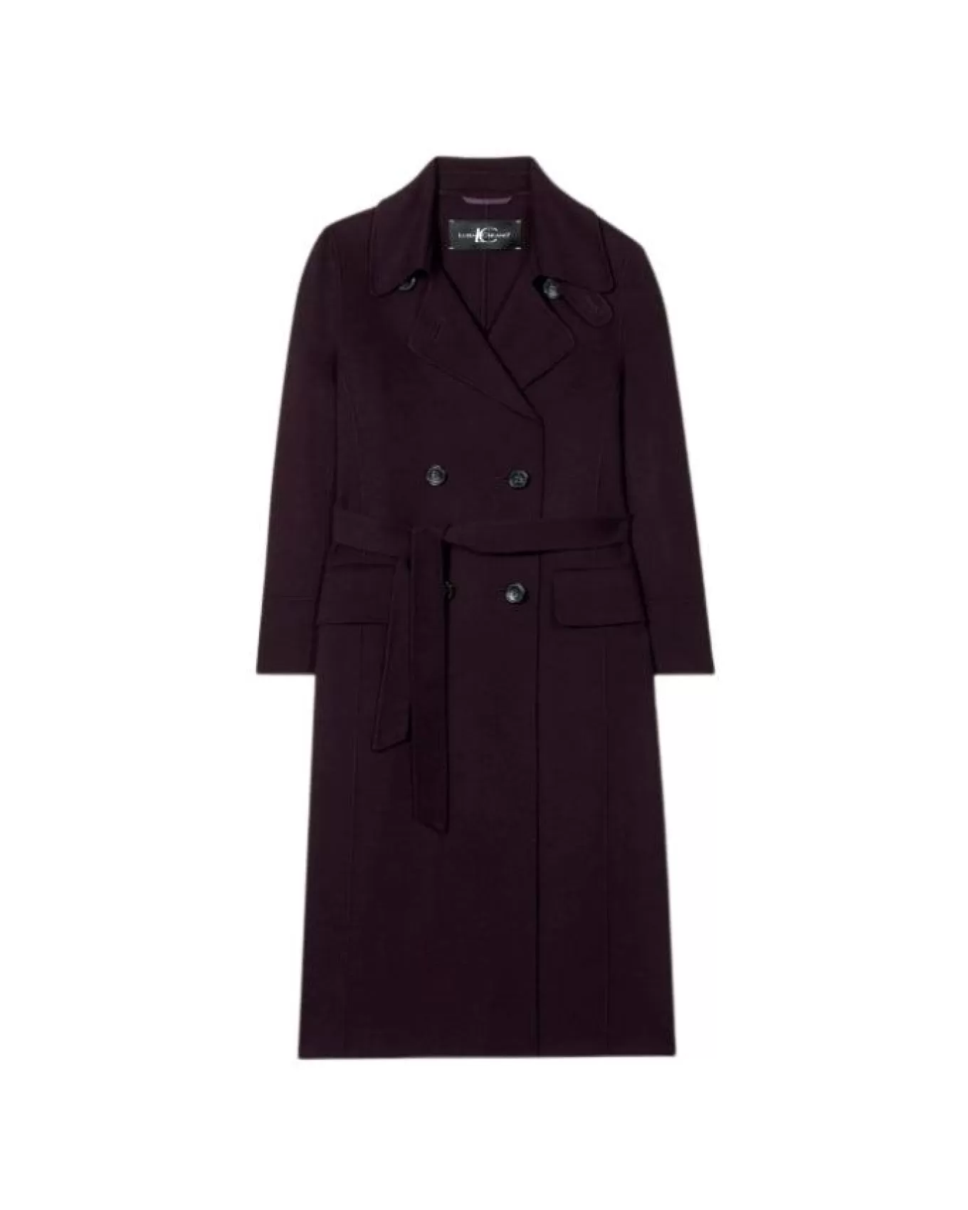 Double Face Wool Trench Coat<Luisa Cerano Best Sale