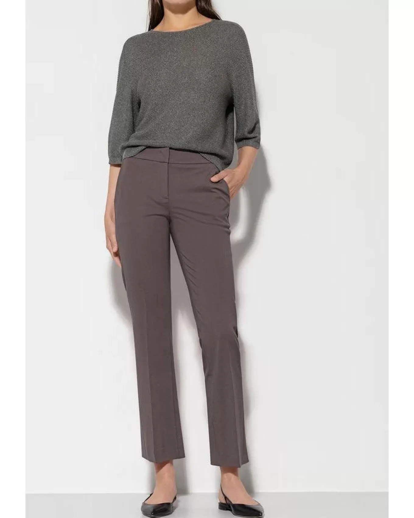 Punto Milano Baby Flare Pant<Luisa Cerano Outlet