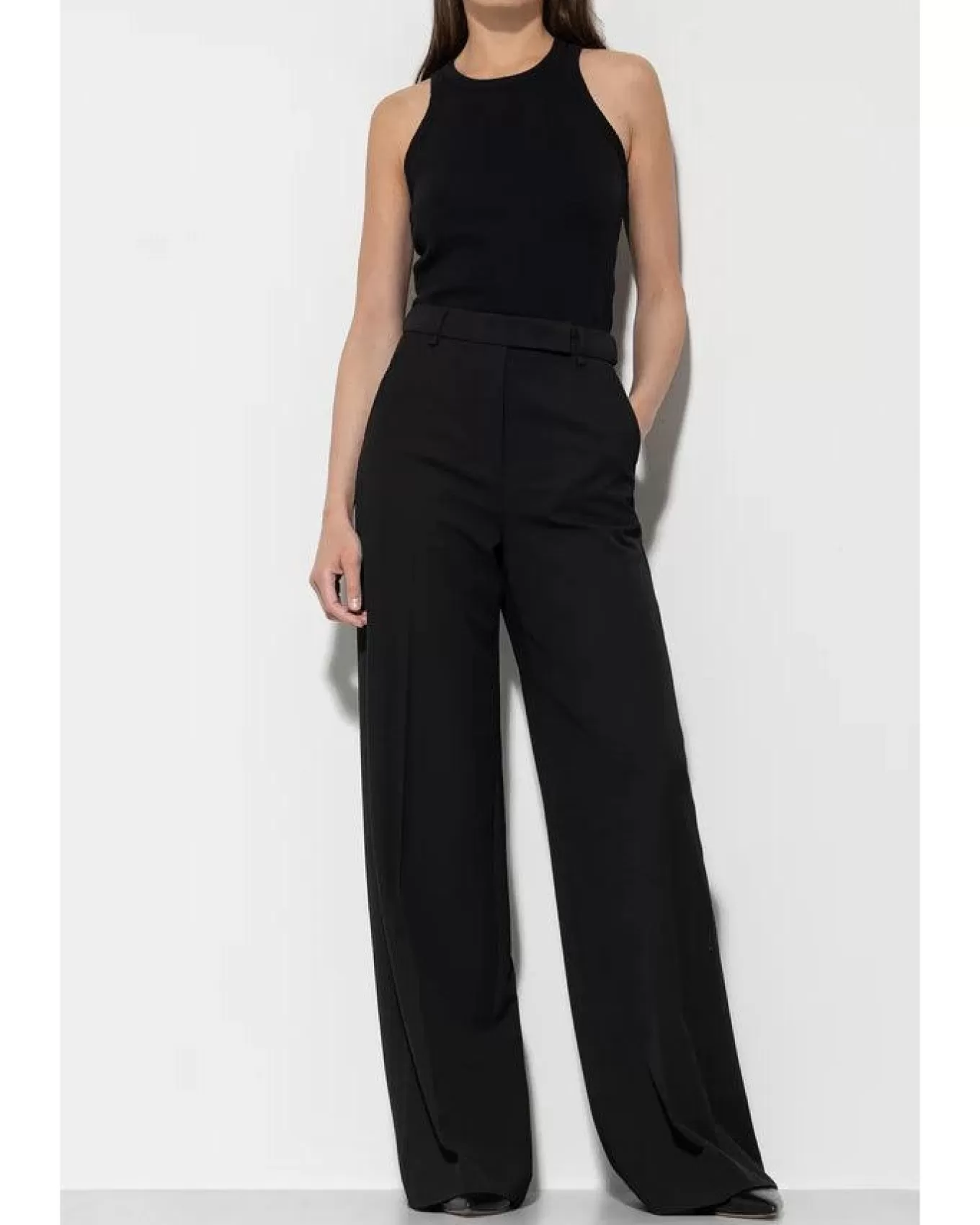 Straight Wide Leg Pant<Luisa Cerano New