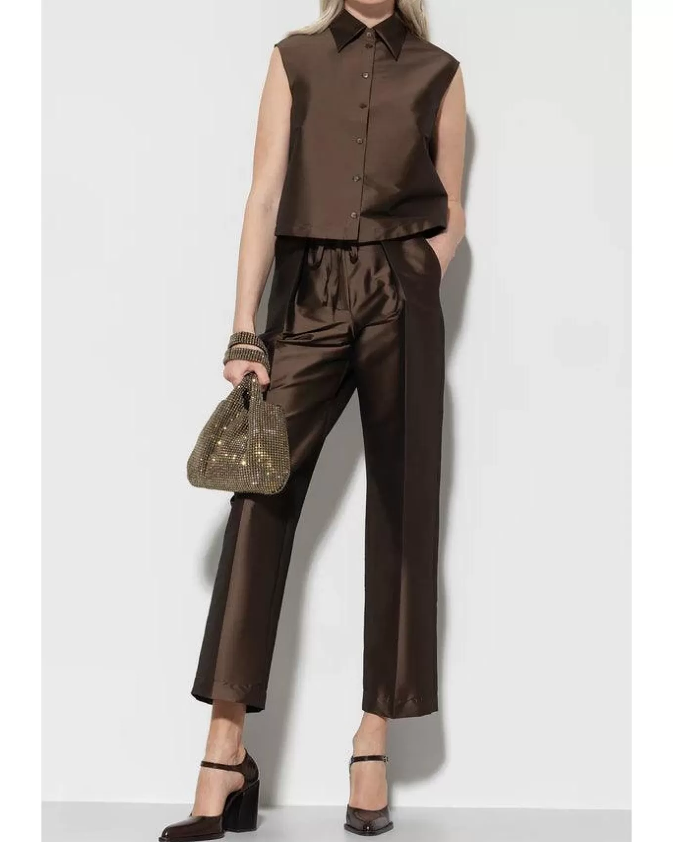 Taffeta Jogging Pant<Luisa Cerano Shop