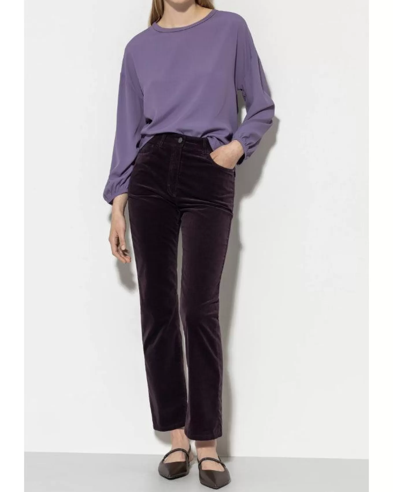 Velvet Baby Flare Pant<Luisa Cerano New