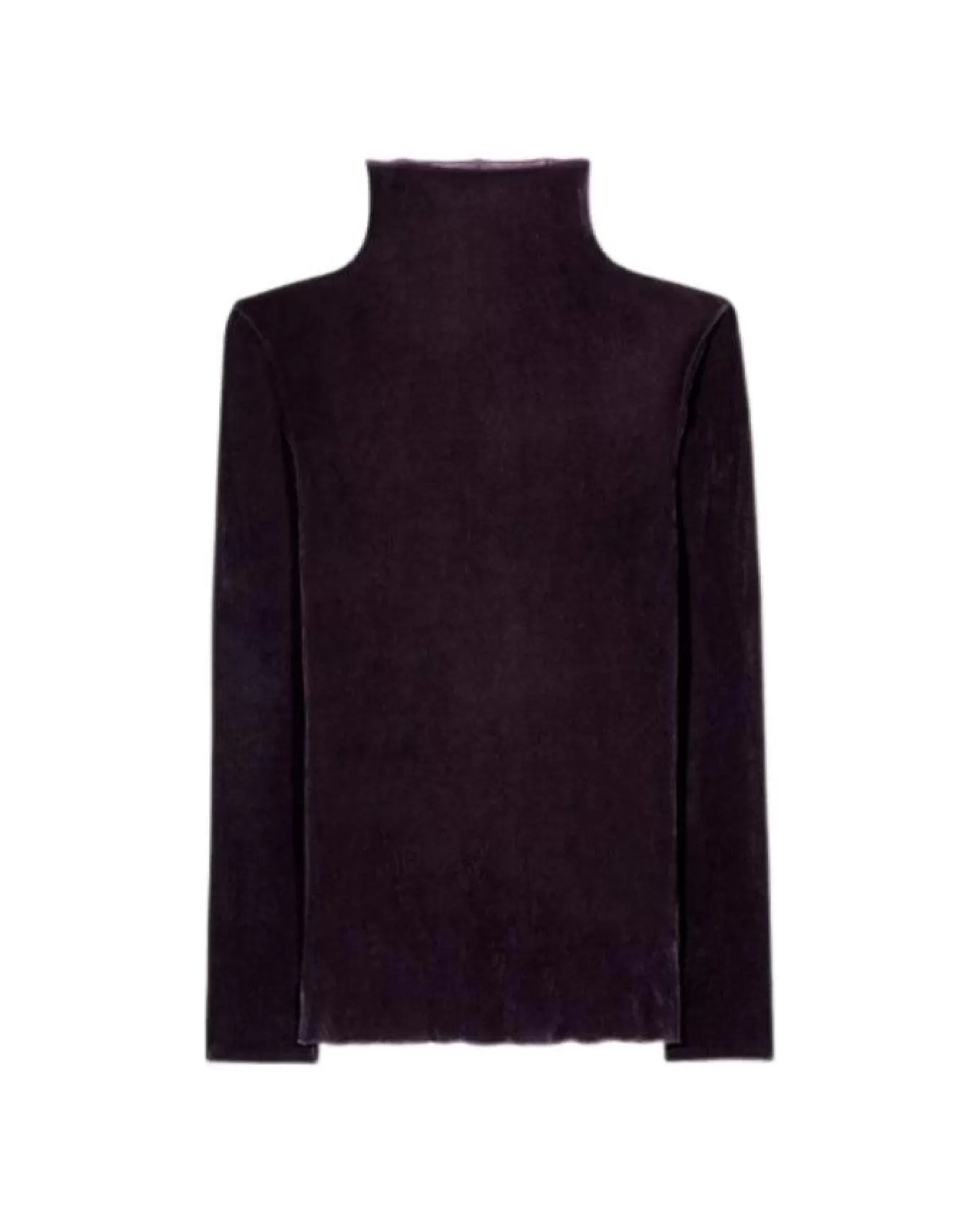 Velvet Look Mesh Turtleneck<Luisa Cerano Outlet