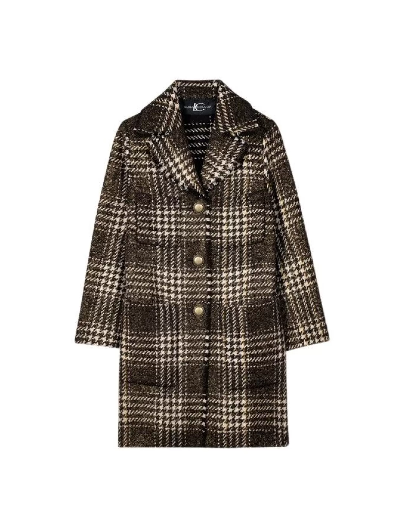 Vintage Check Coat<Luisa Cerano Outlet