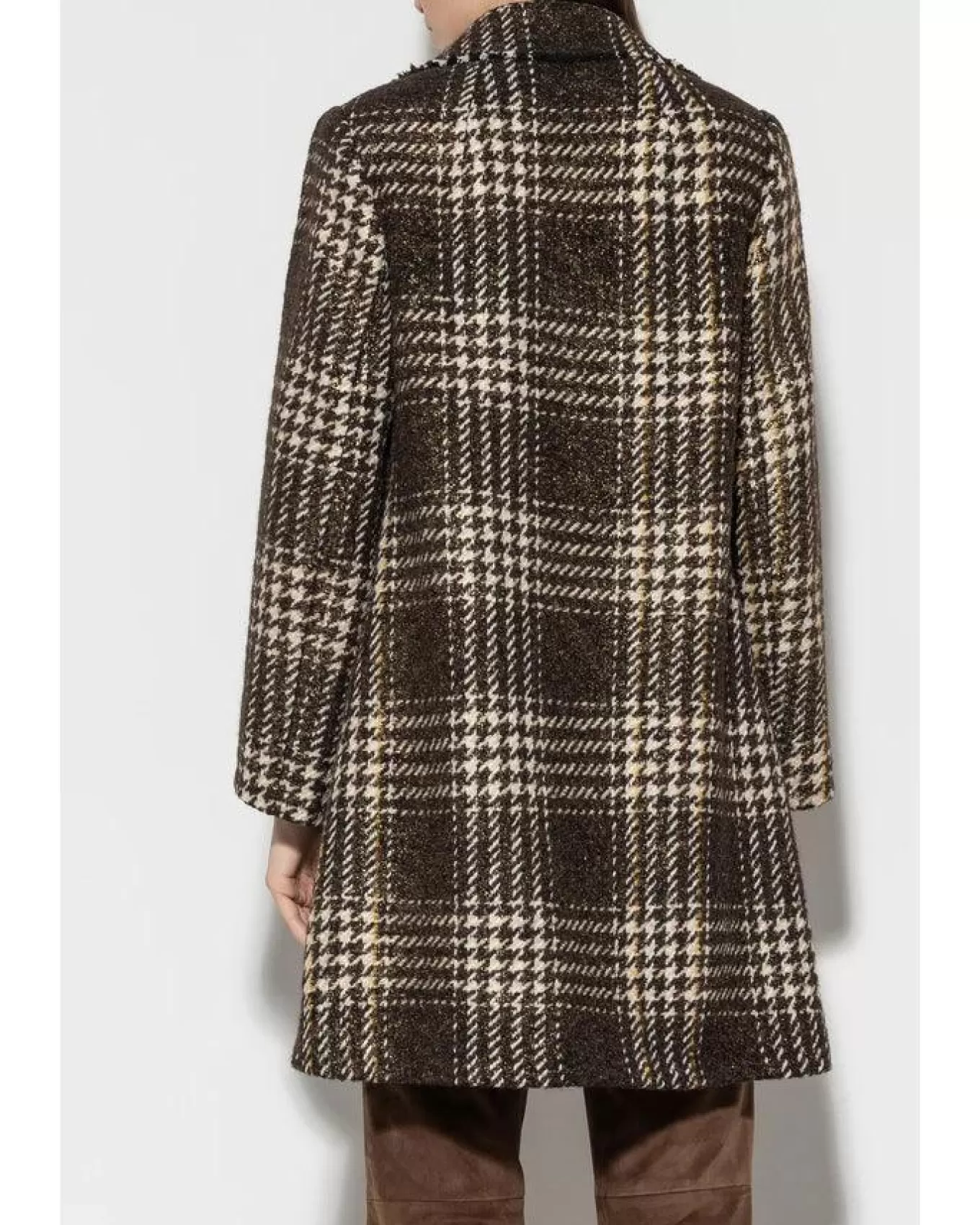 Vintage Check Coat<Luisa Cerano Outlet