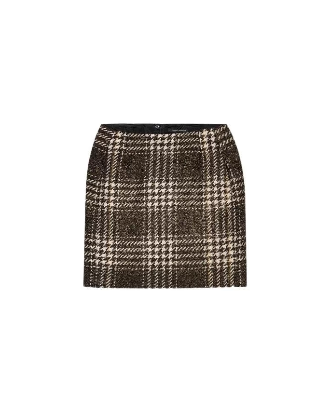 Vintage Check Mini Skirt<Luisa Cerano New