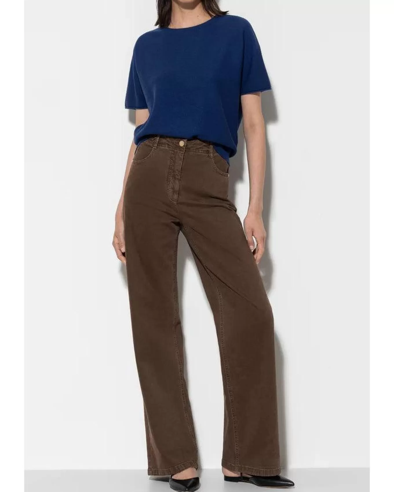 Wide Leg Jeans<Luisa Cerano Flash Sale