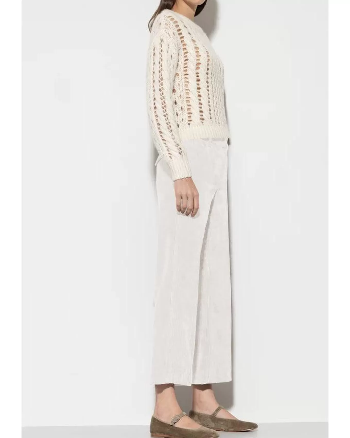 Wide Leg Cordoroy Pant<Luisa Cerano Shop