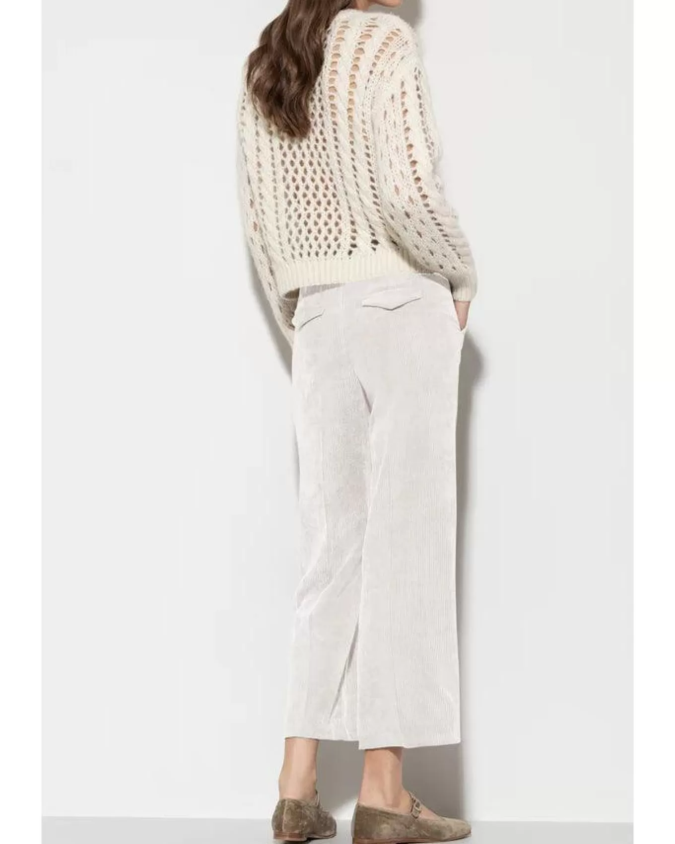 Wide Leg Cordoroy Pant<Luisa Cerano Shop