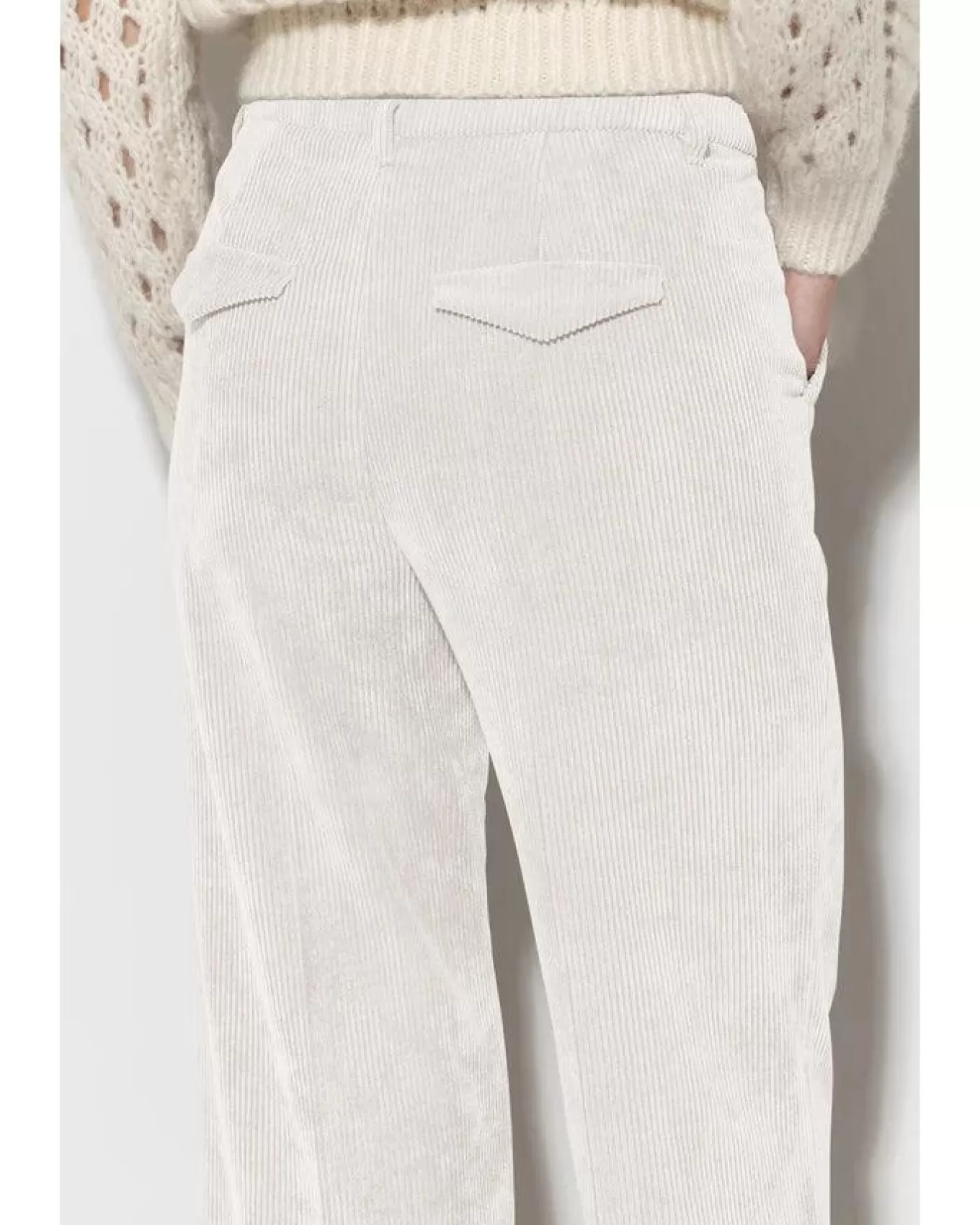 Wide Leg Cordoroy Pant<Luisa Cerano Shop