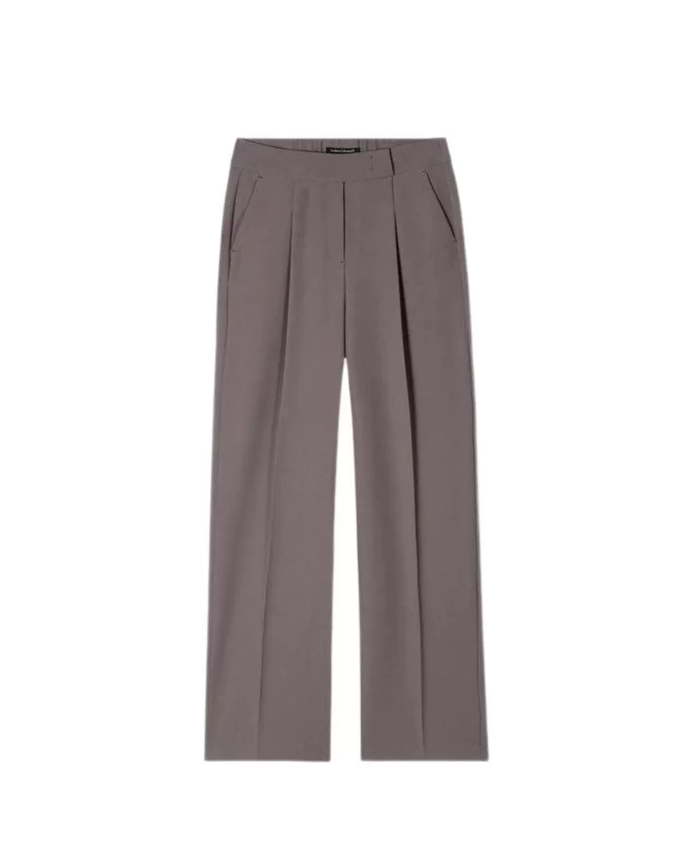 Wide Leg Pleated Full Length Pants<Luisa Cerano Cheap