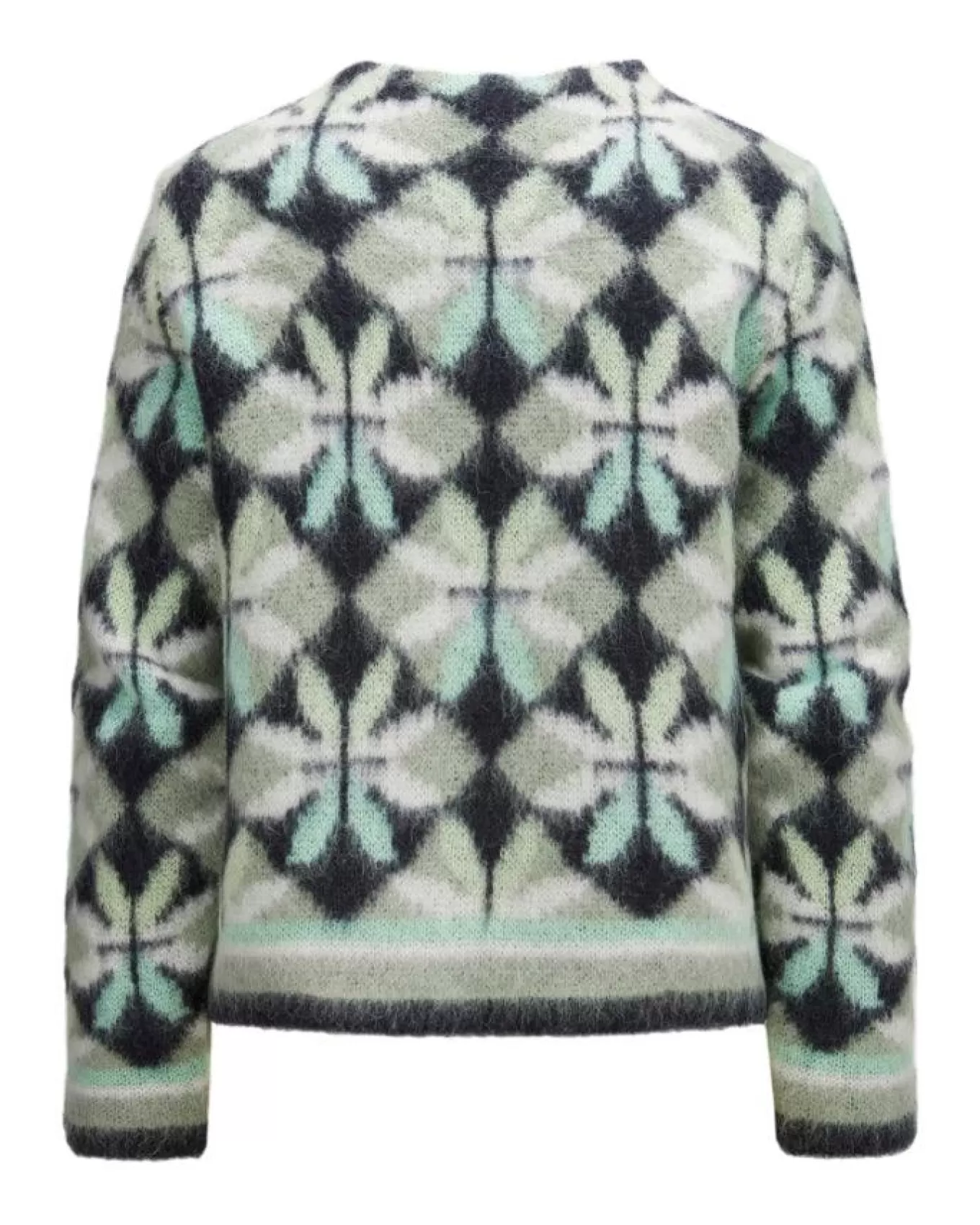 Alpaca Blend Print Sweater<Marc Cain Best