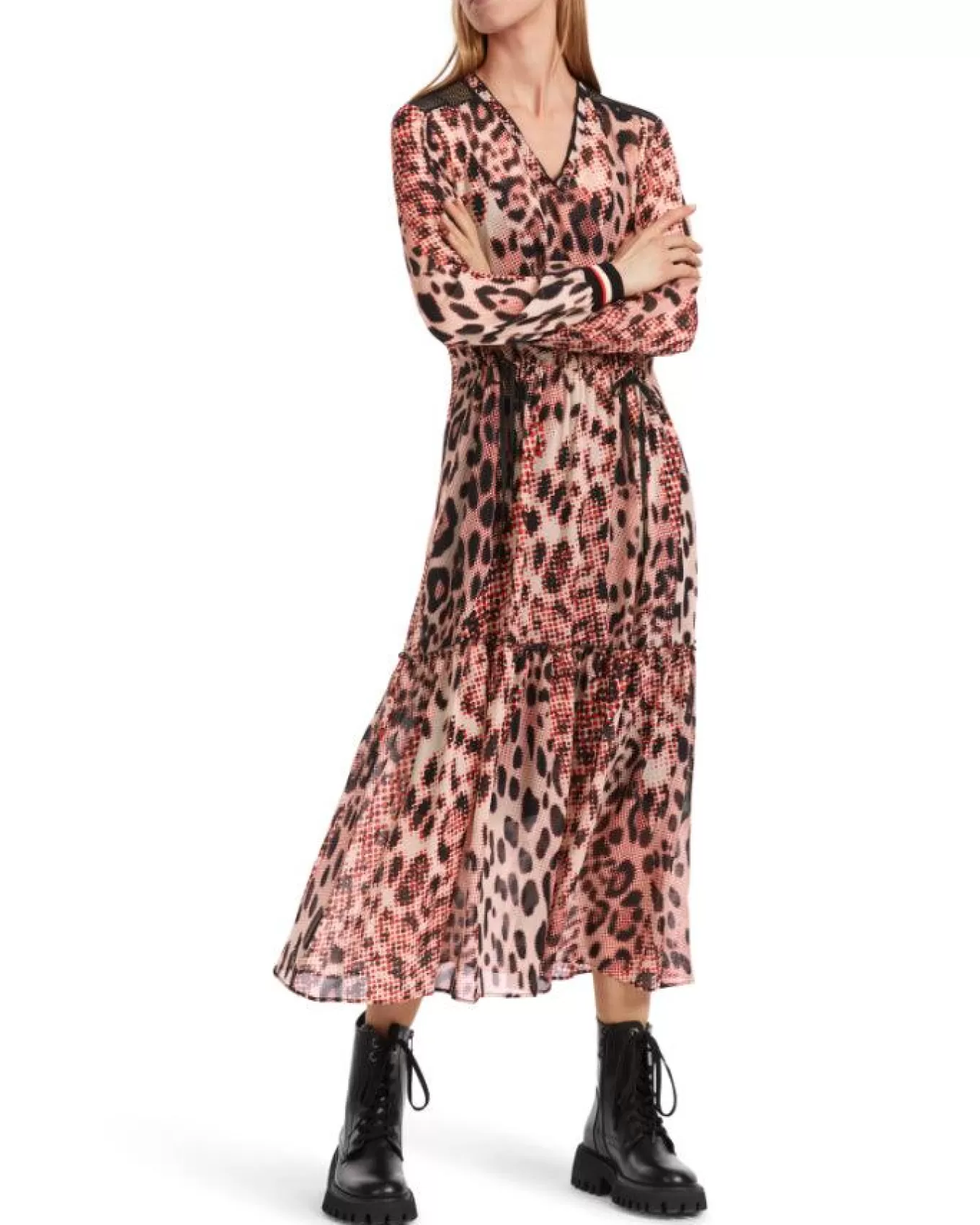 Animal Mix Print Dress<Marc Cain Online