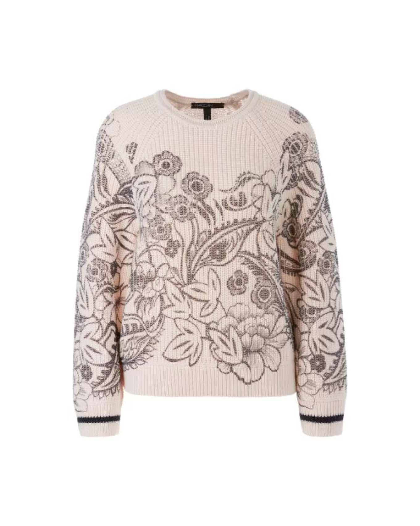 Embroidered Wool Pullover<Marc Cain Outlet