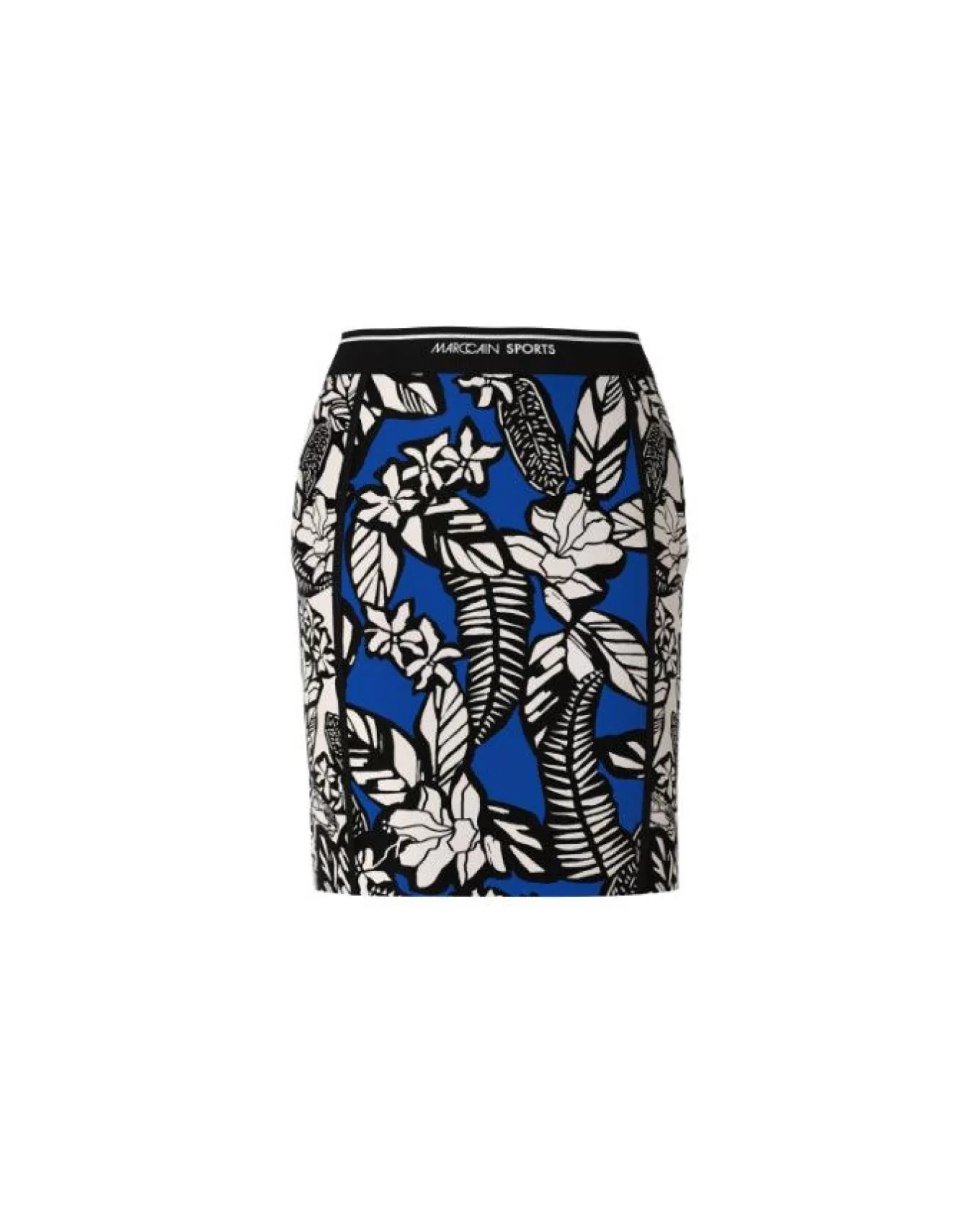 Floral Pattern Mix Mini Skirt<Marc Cain Store