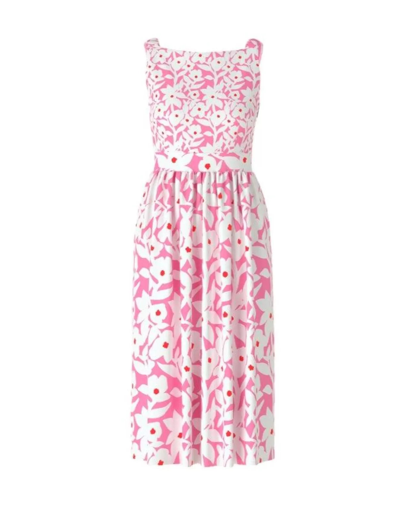 Floral Strap Dress<Marc Cain Best Sale