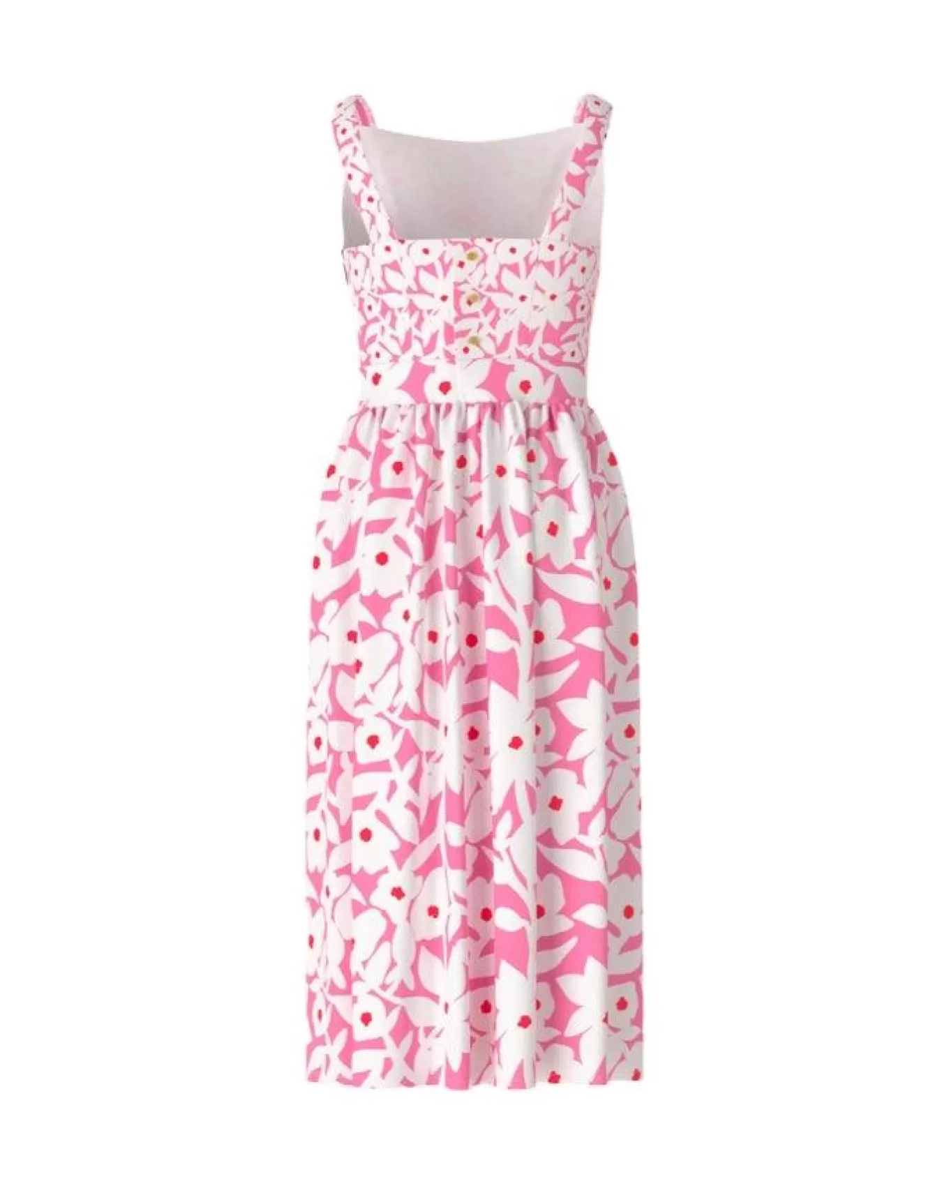 Floral Strap Dress<Marc Cain Best Sale