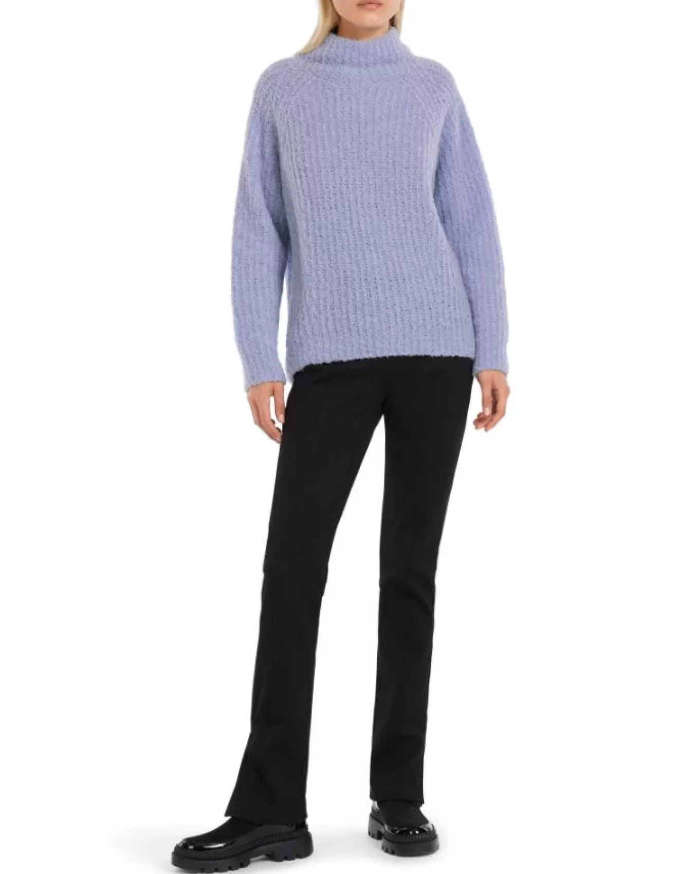 Fluffy Alpaca Blend Sweater<Marc Cain Shop