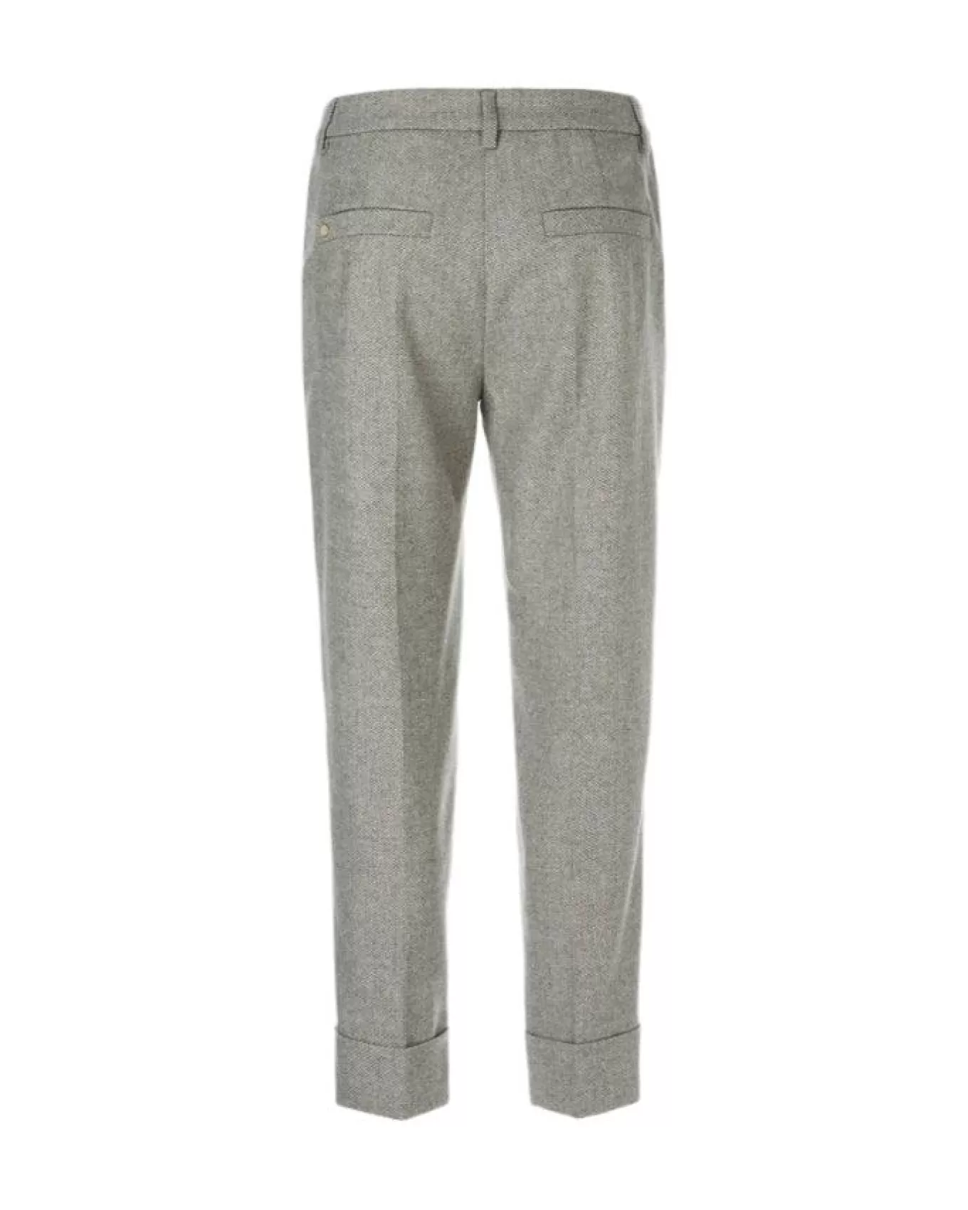 Fordon Herringbone Cuffed Pants<Marc Cain Shop