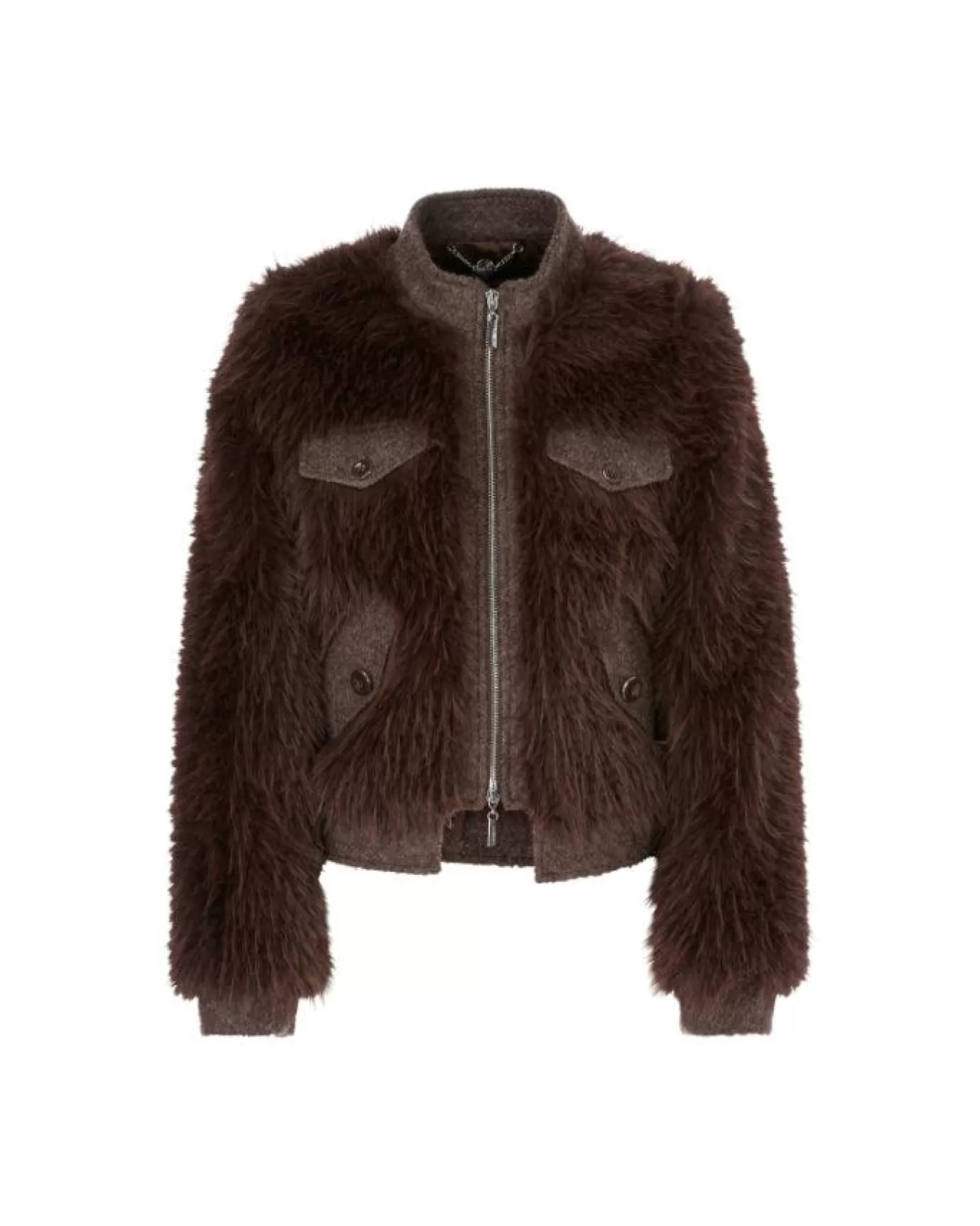 Fun Faux Fur Jacket<Marc Cain Online