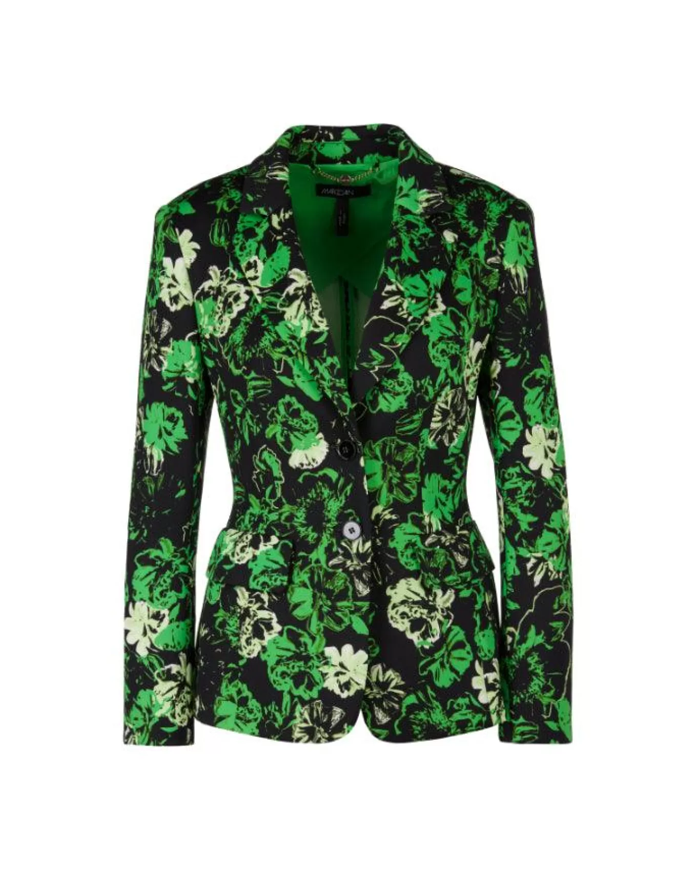 Green Floral Print Blazer<Marc Cain Best