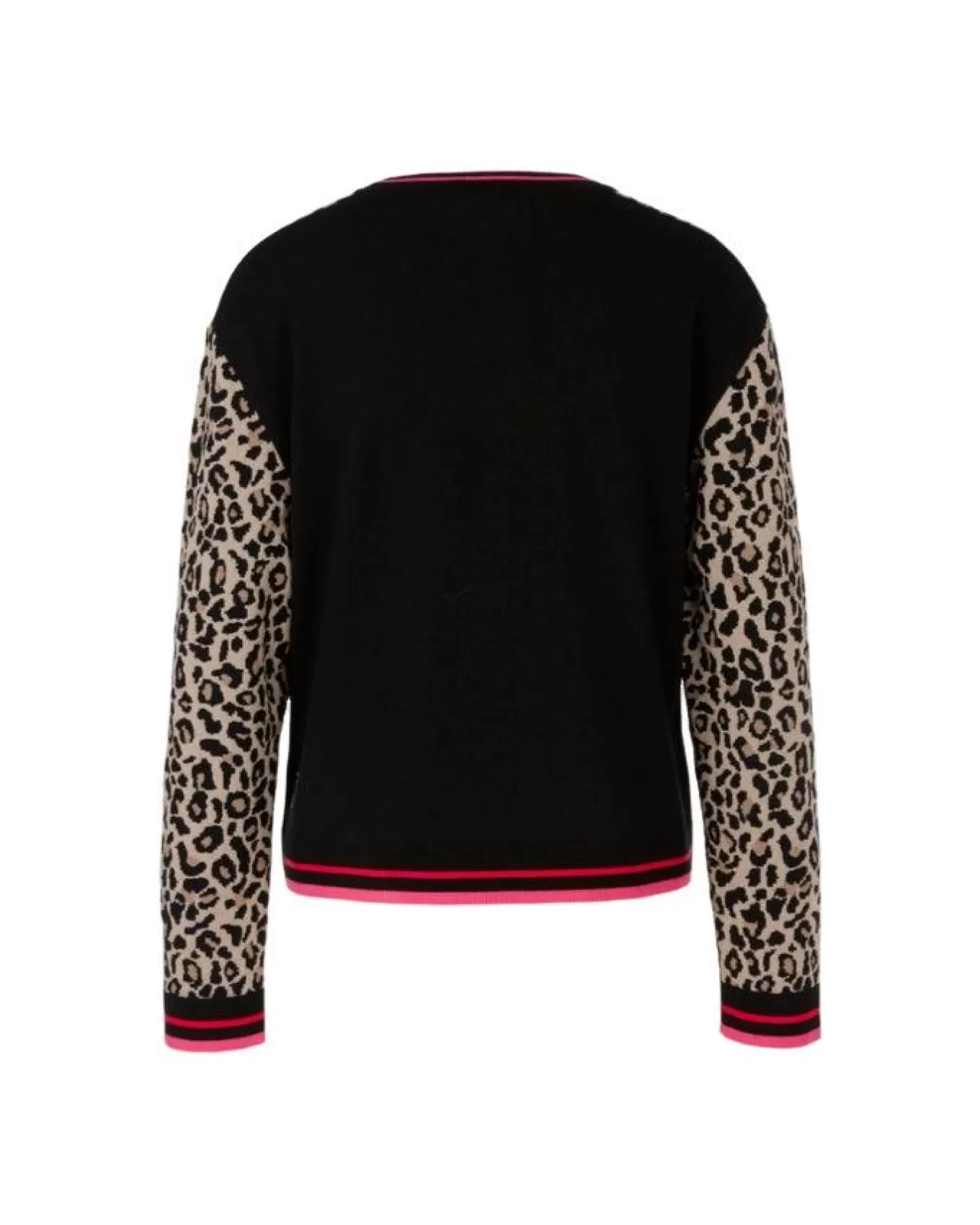 Leopard Print Mix Pullover<Marc Cain Cheap