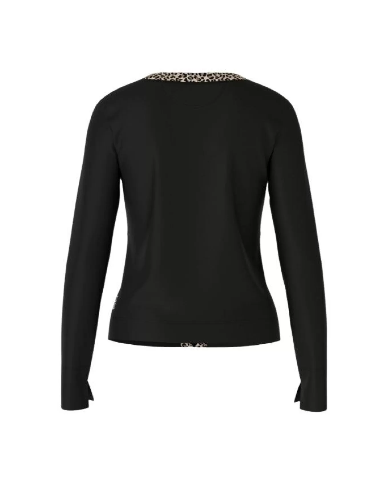 Leopard Trim Zip Jacket<Marc Cain Online