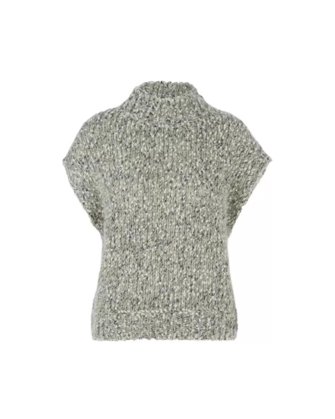 Mohair Blend Cap Sleeve Sweater<Marc Cain Shop