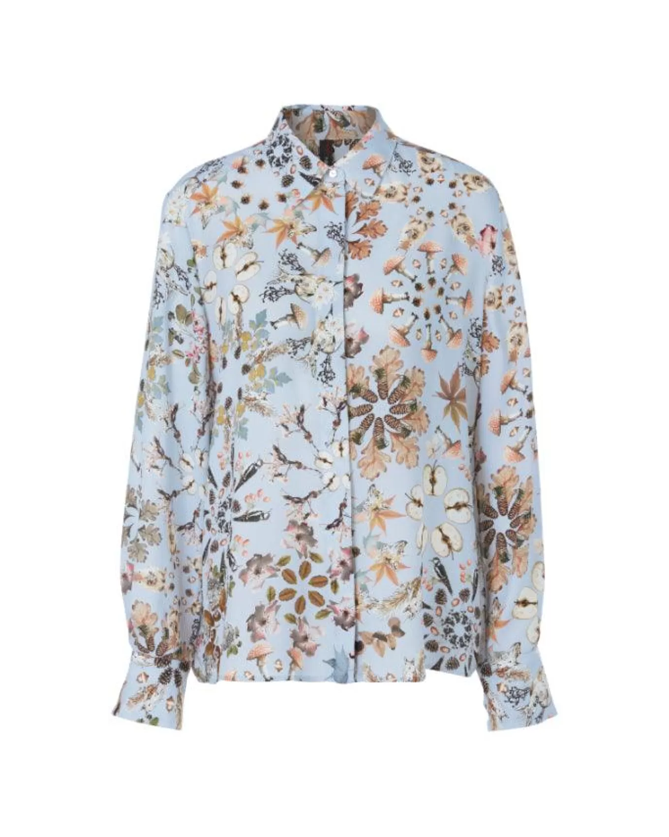 Out Of The Woods Print Blouse<Marc Cain Sale