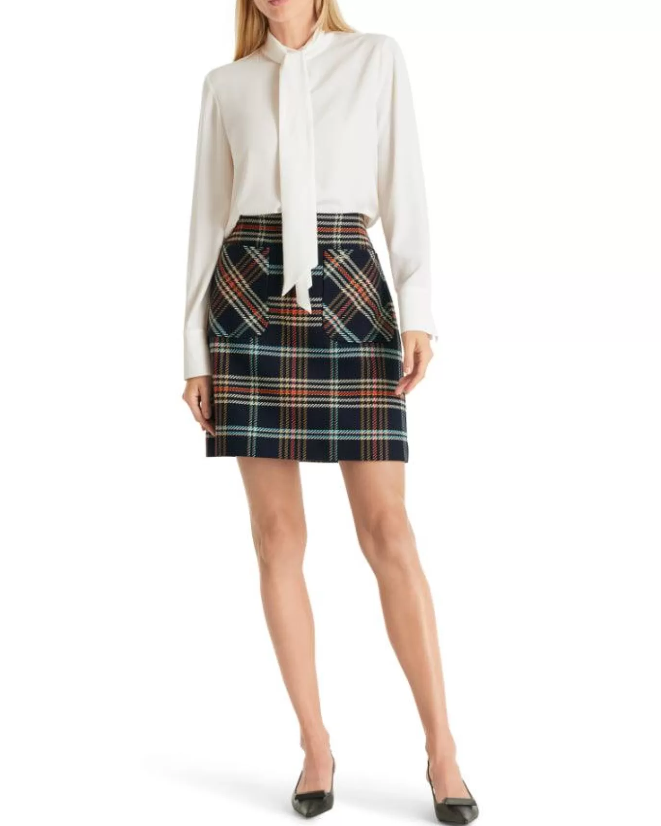 Plaid Mini Skirt<Marc Cain New