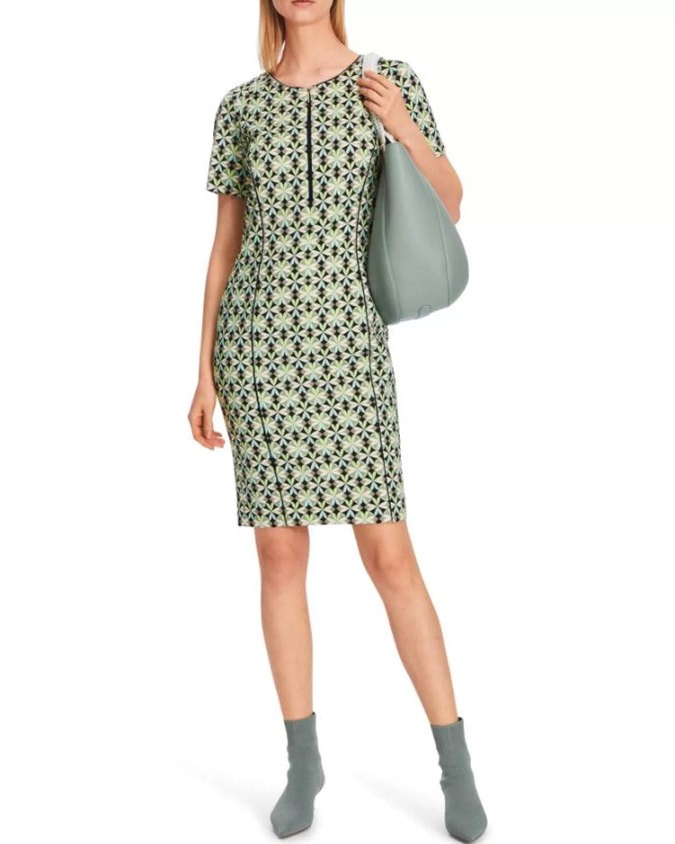 Scuba Print Dress<Marc Cain Best