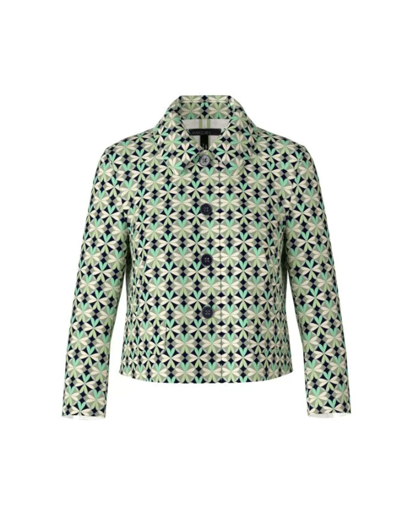 Scuba Print Short Jacket<Marc Cain Fashion