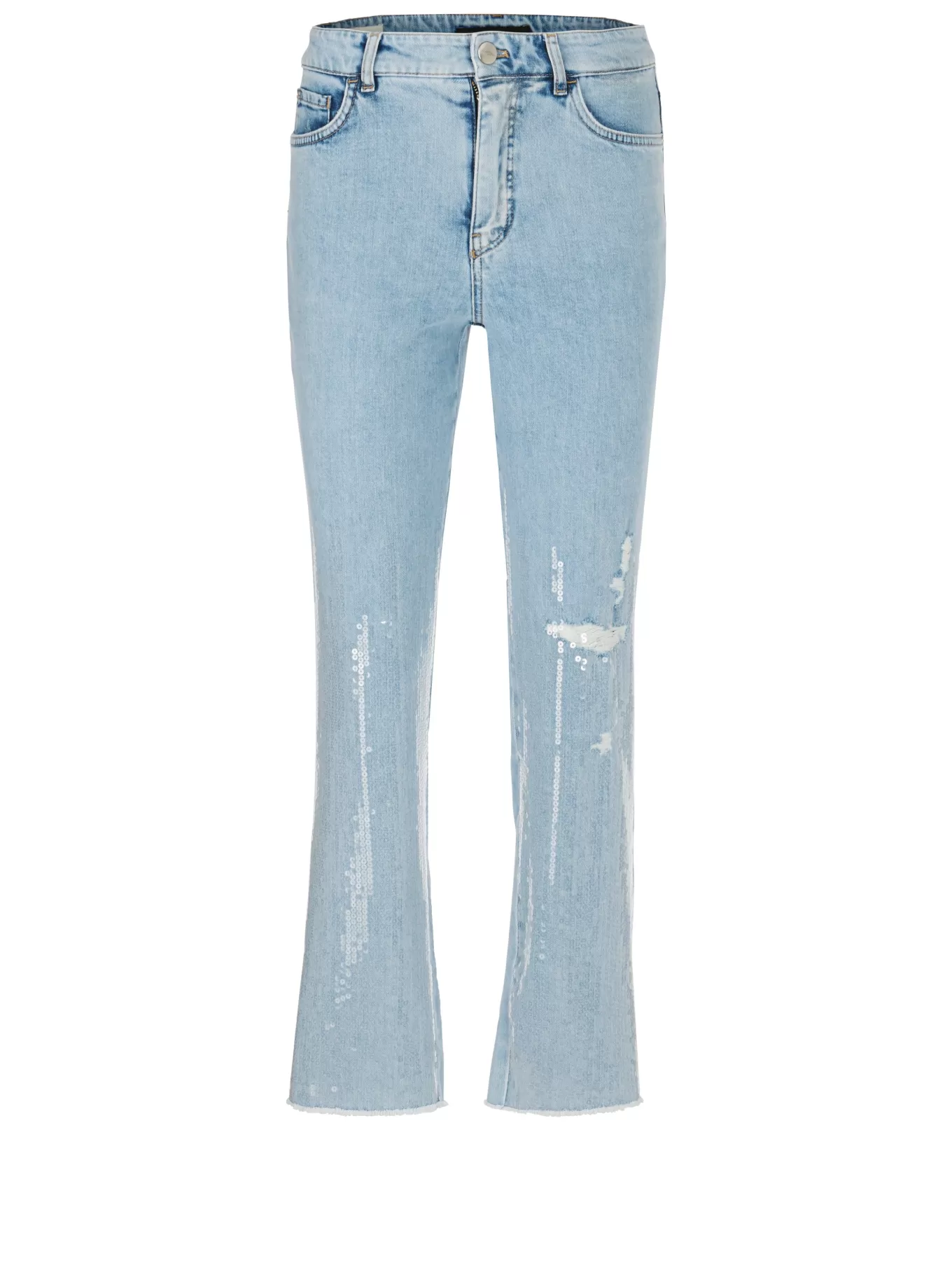 Sequin Distressed Jeans<Marc Cain Fashion