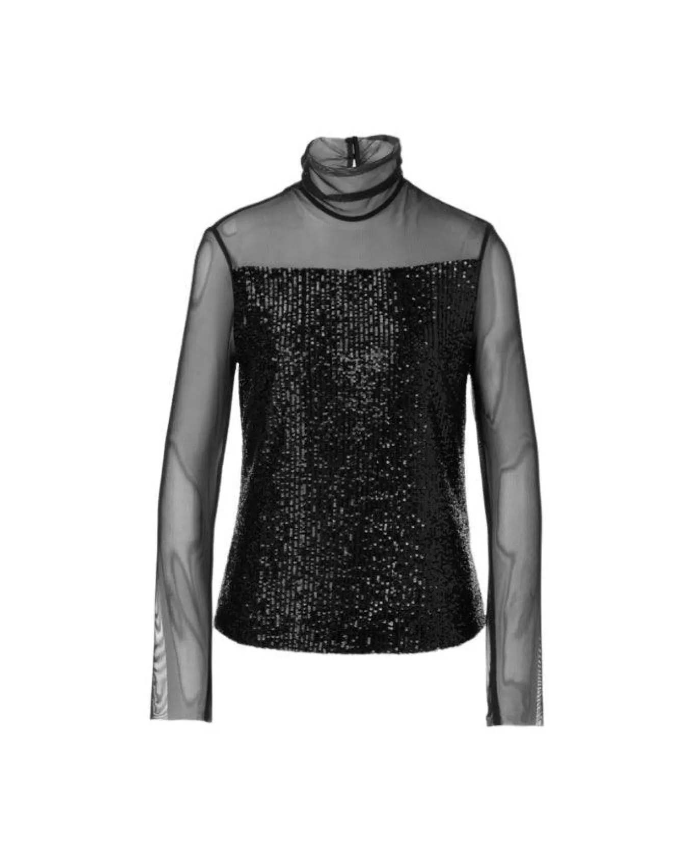 Sequin Mesh Top<Marc Cain Hot