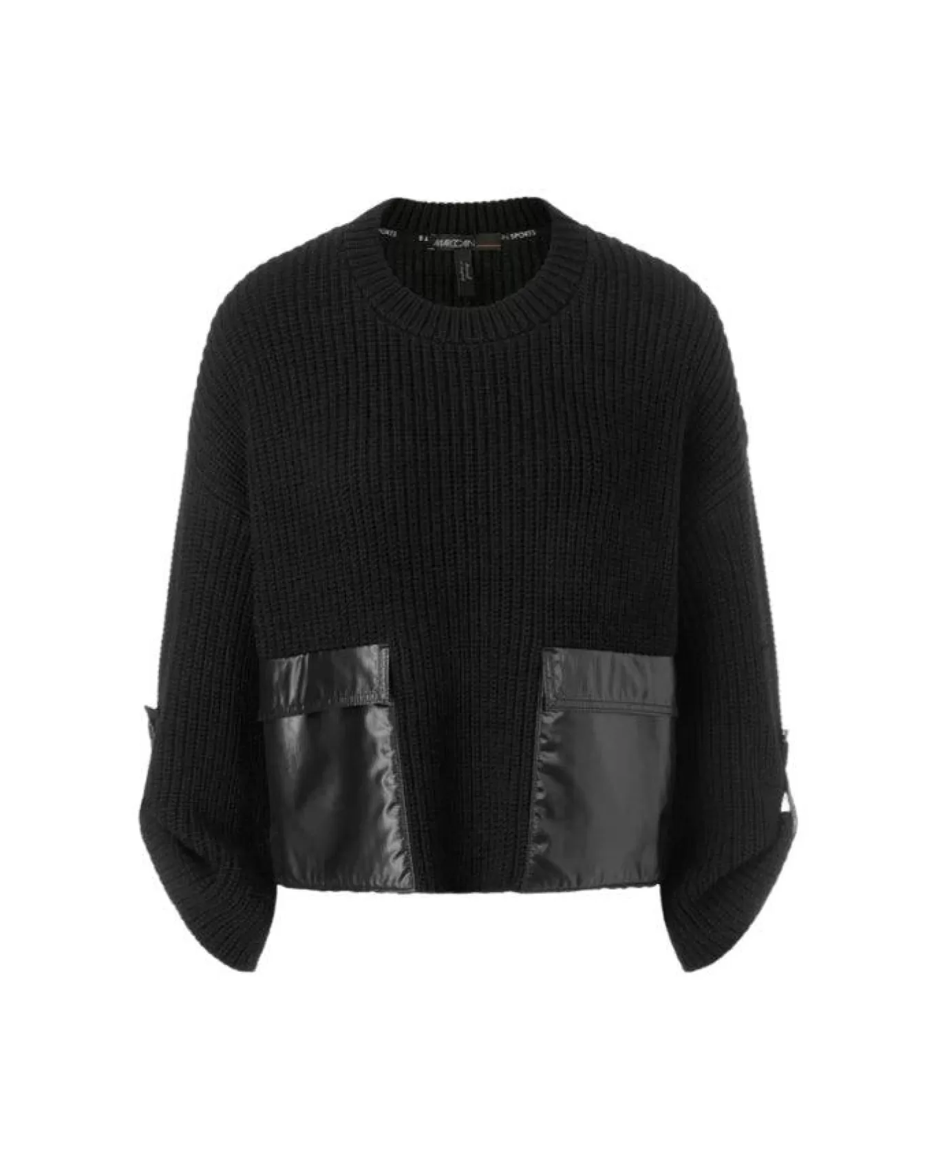 Shiny Patch Pocket Sweater<Marc Cain Fashion