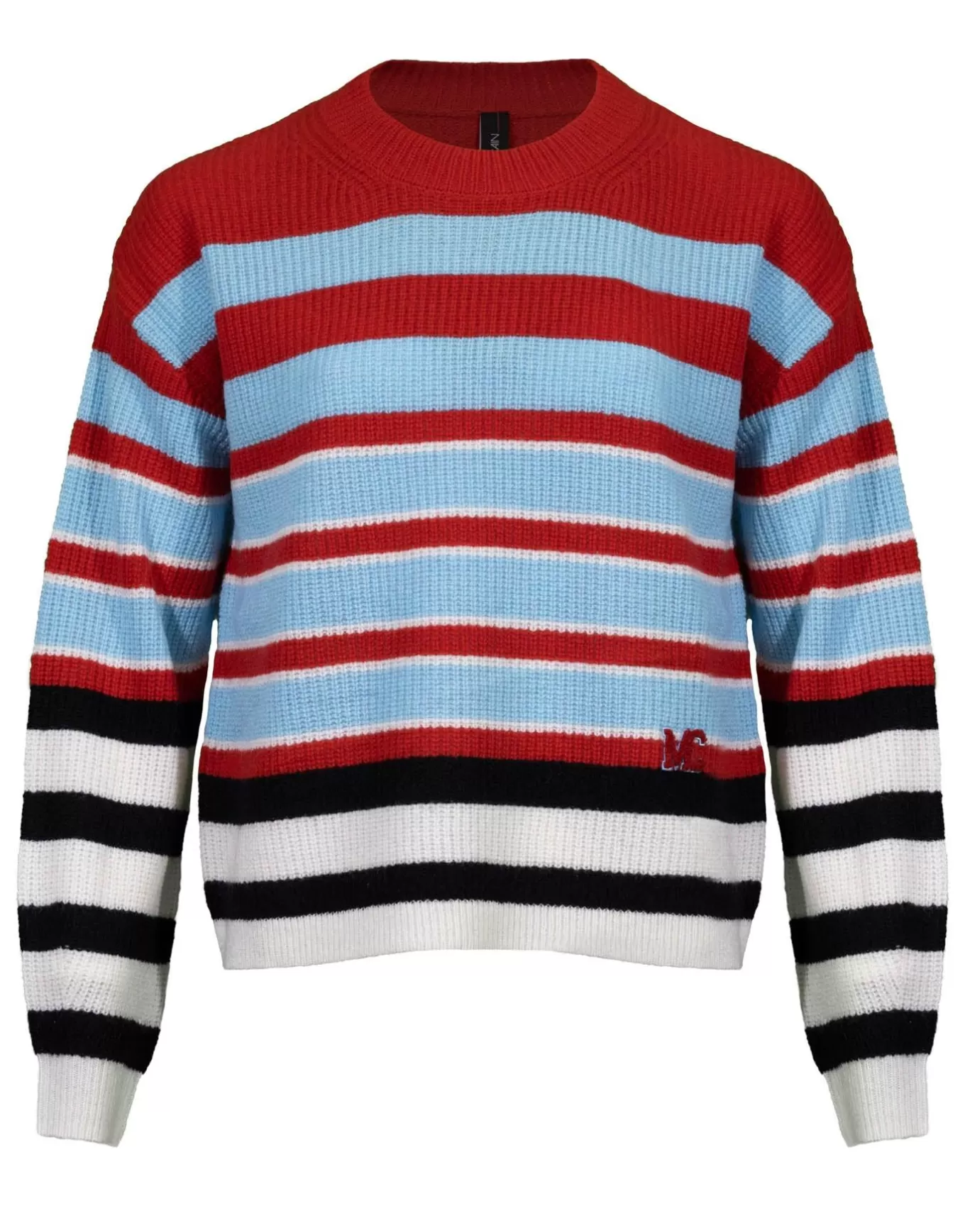 Striped Woolen Blend Sweater<Marc Cain Clearance