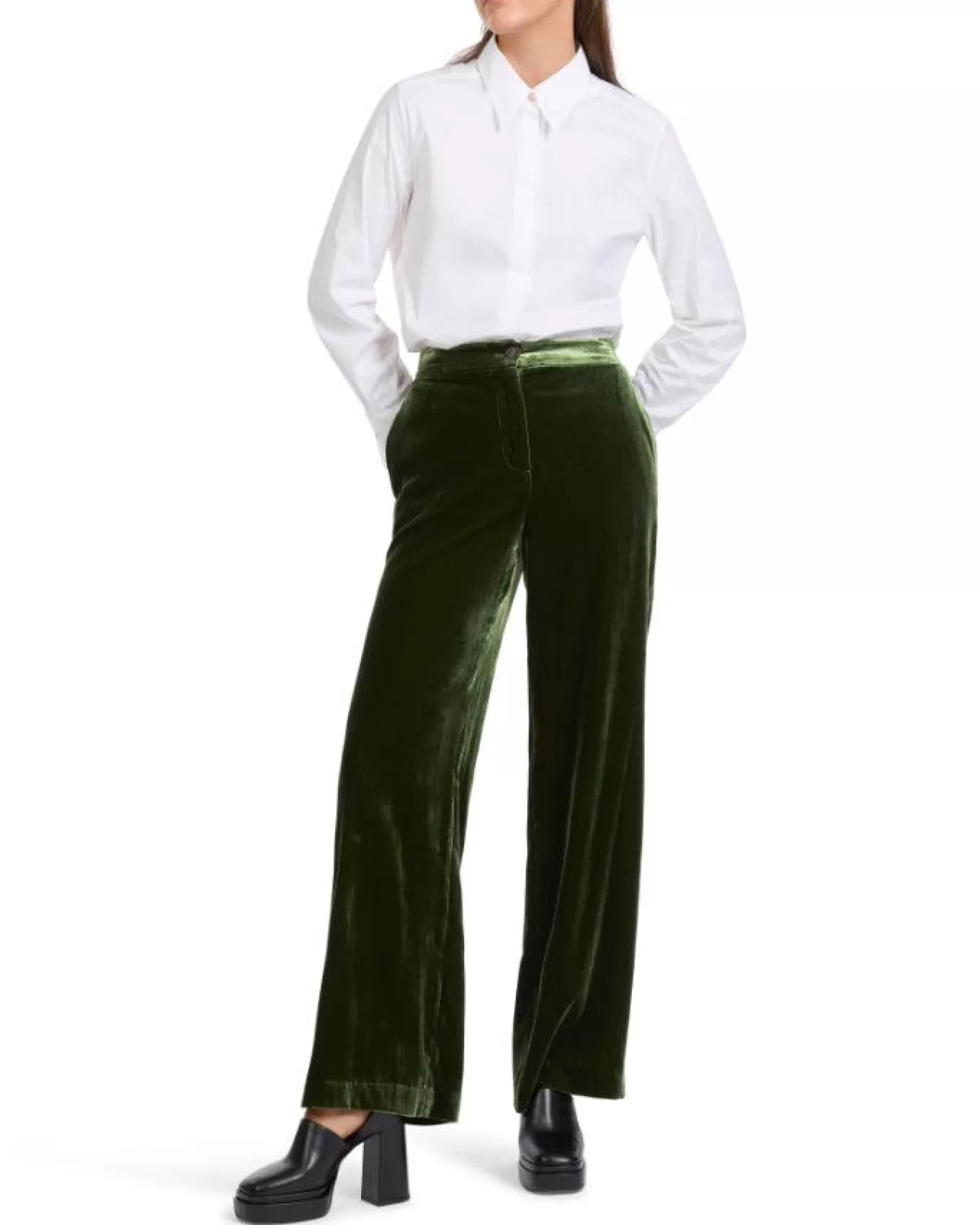 Weida Wide Fit Pant<Marc Cain Store