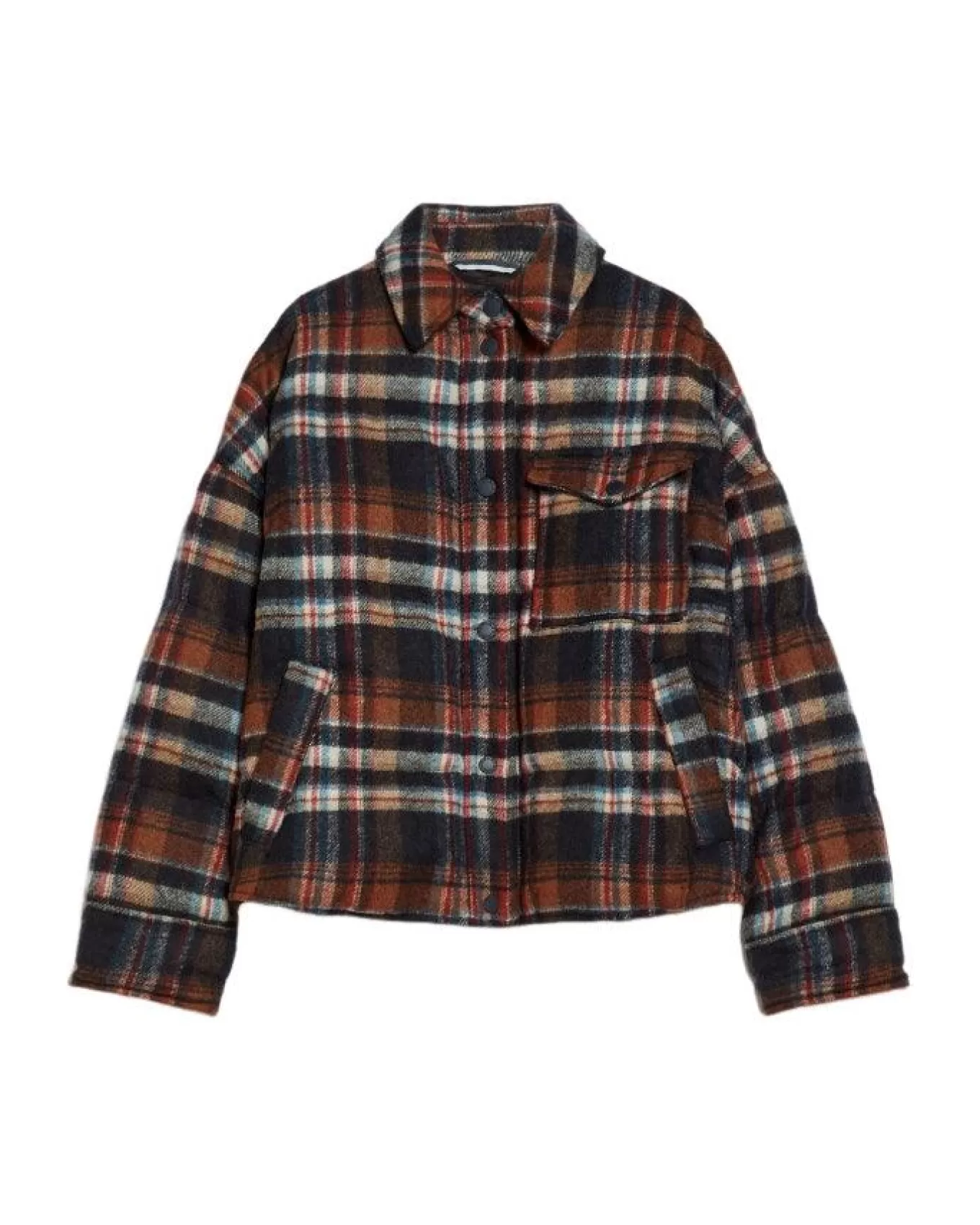 Dover Check Flannel Down Jacket<Max Mara Weekend Cheap