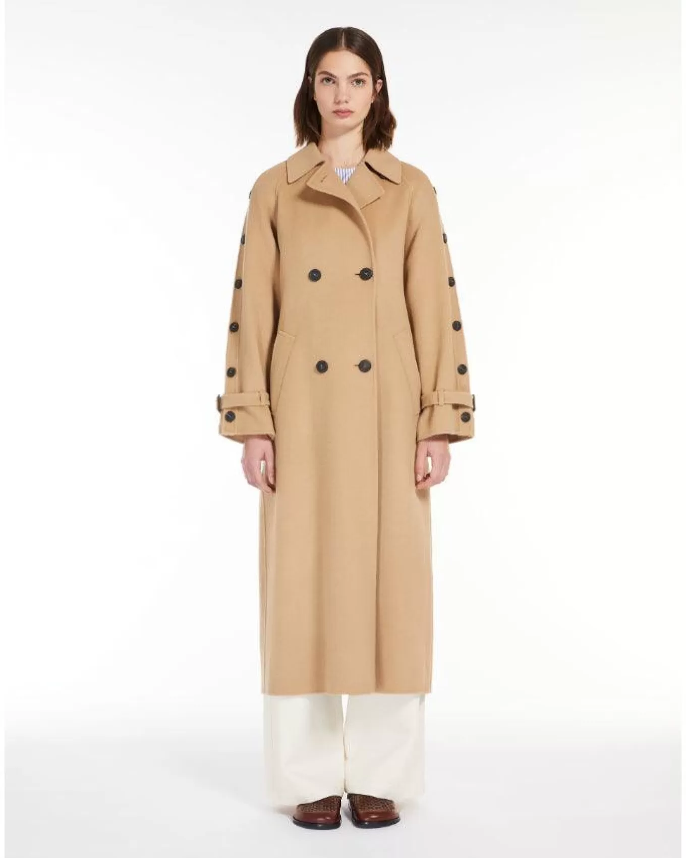 Natale Wool Trench Coat<Max Mara Weekend Cheap