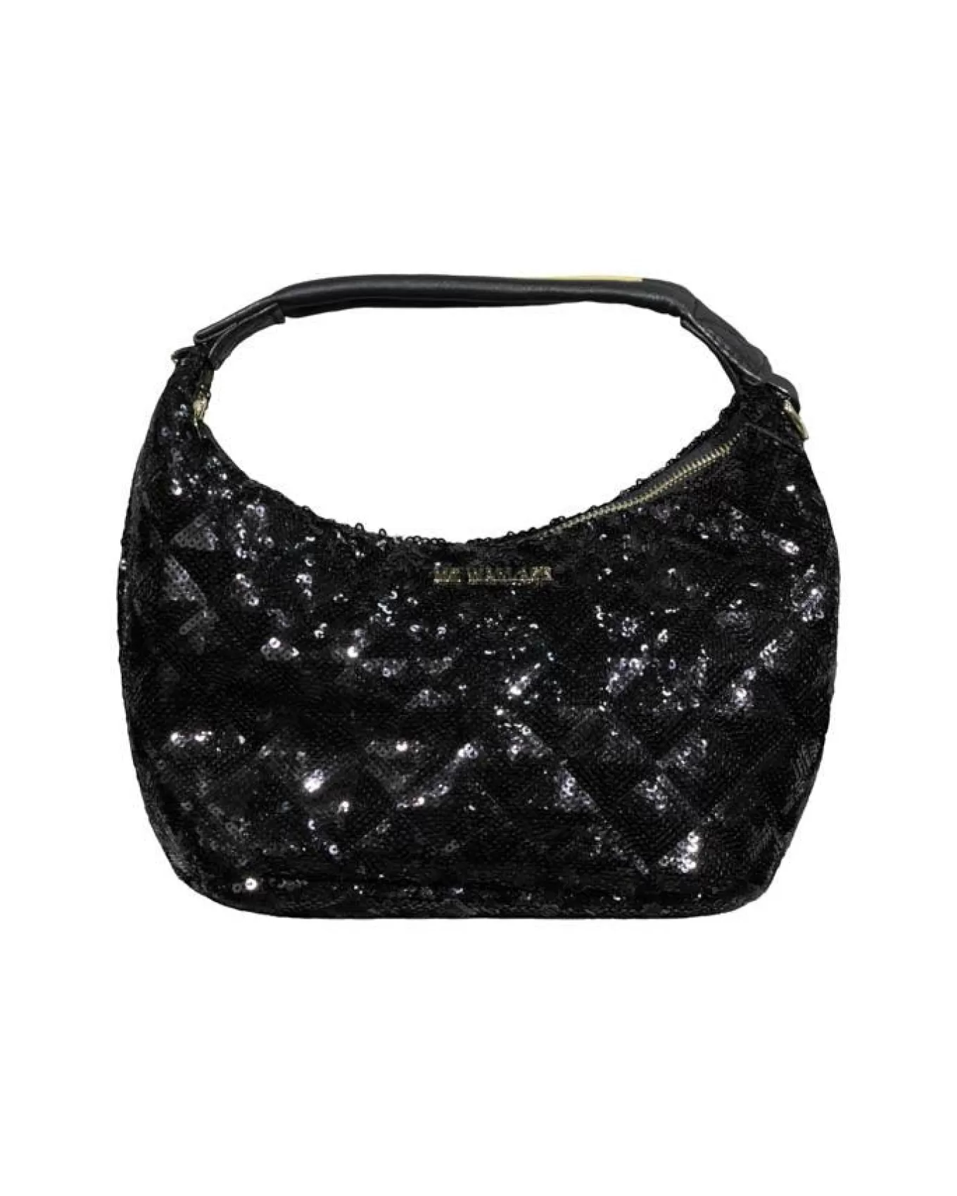 Black Sequin Mini Hobo Bag<MZ Wallace Cheap