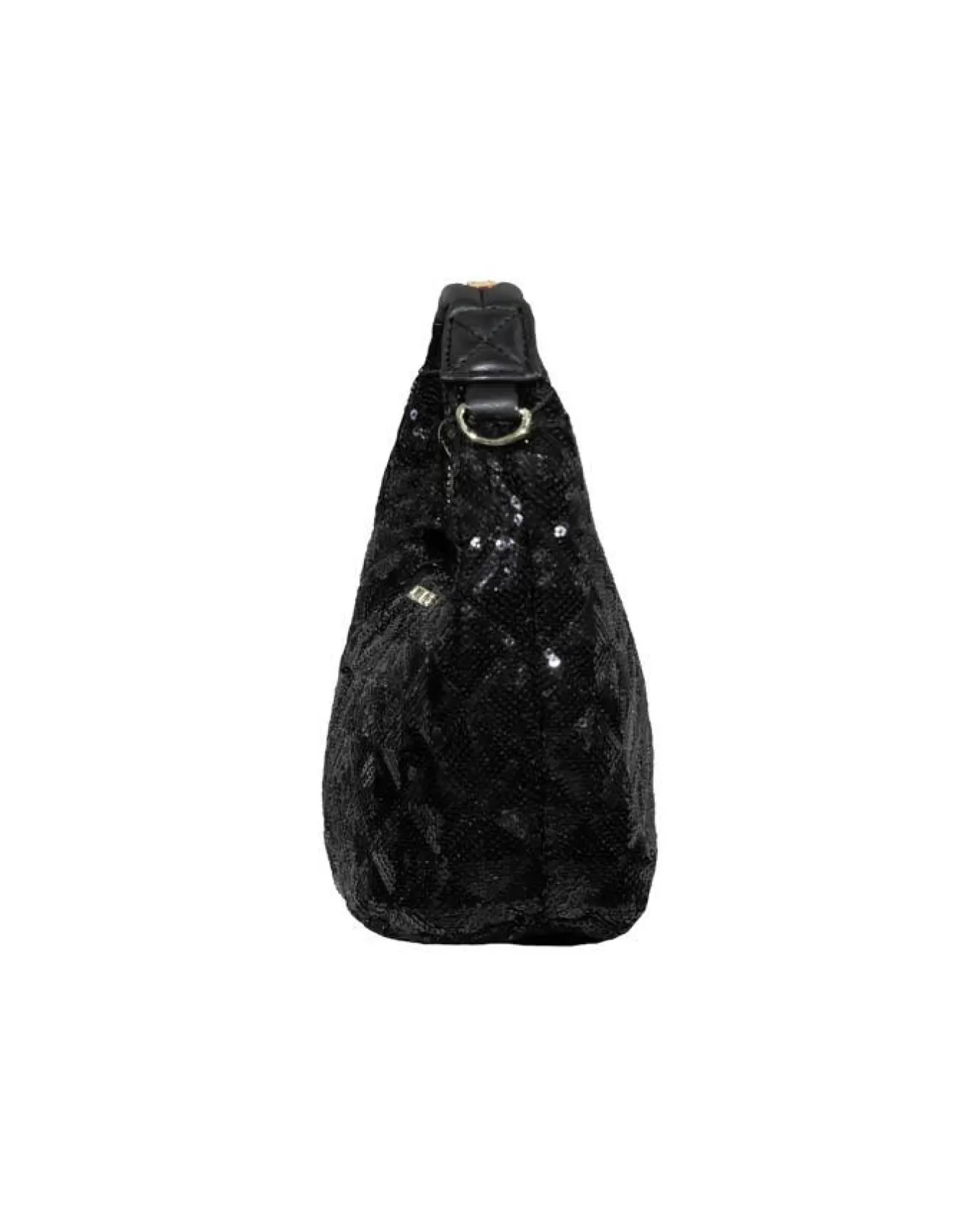 Black Sequin Mini Hobo Bag<MZ Wallace Cheap