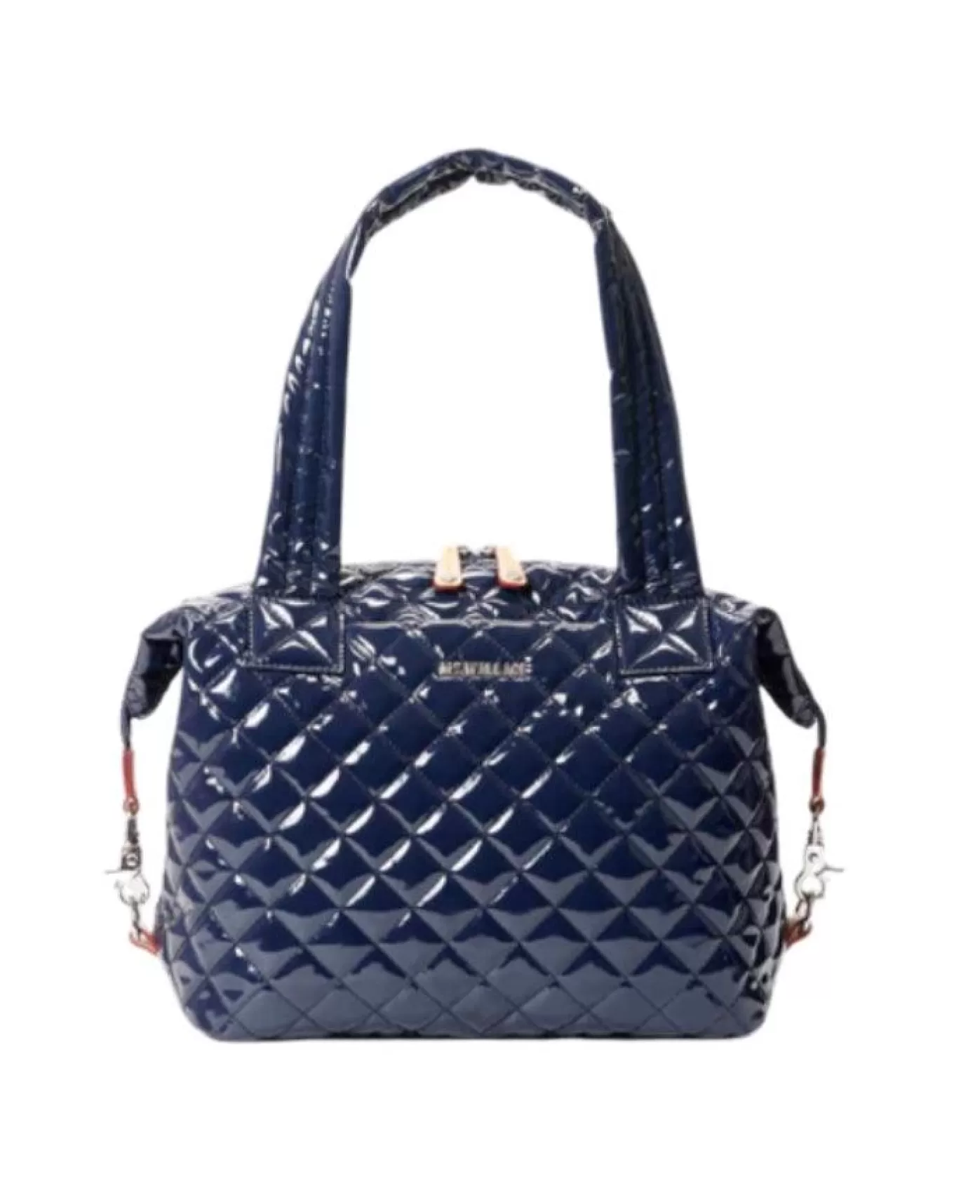 Blue Lacquer Med Sutton Deluxe Bag<MZ Wallace Best