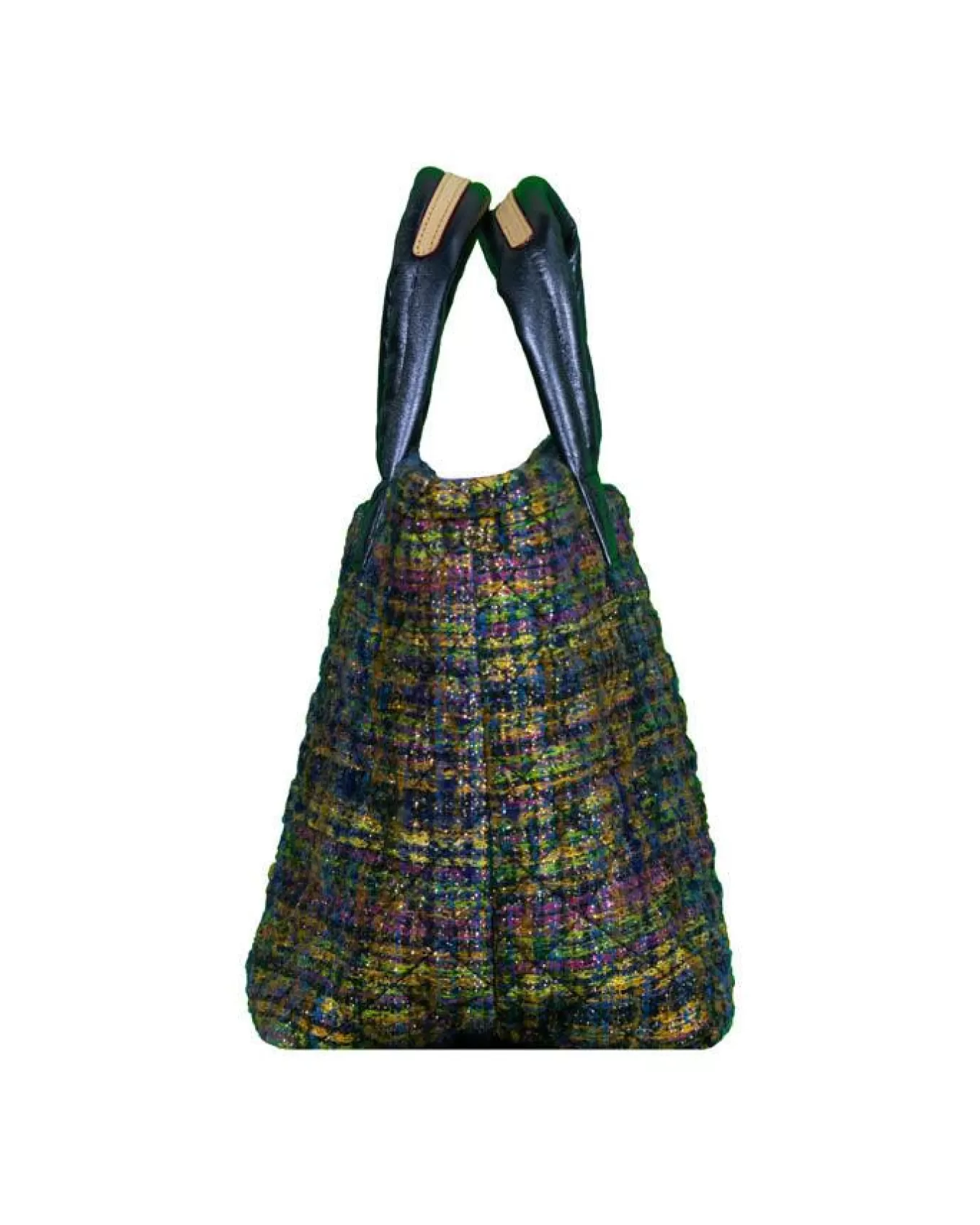 Gold Multi Tweed Mini Metro Tote Deluxe Bag<MZ Wallace Hot