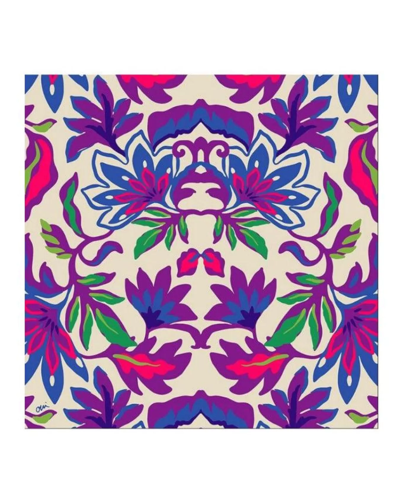 Floral Print Scarf<OUI Best Sale