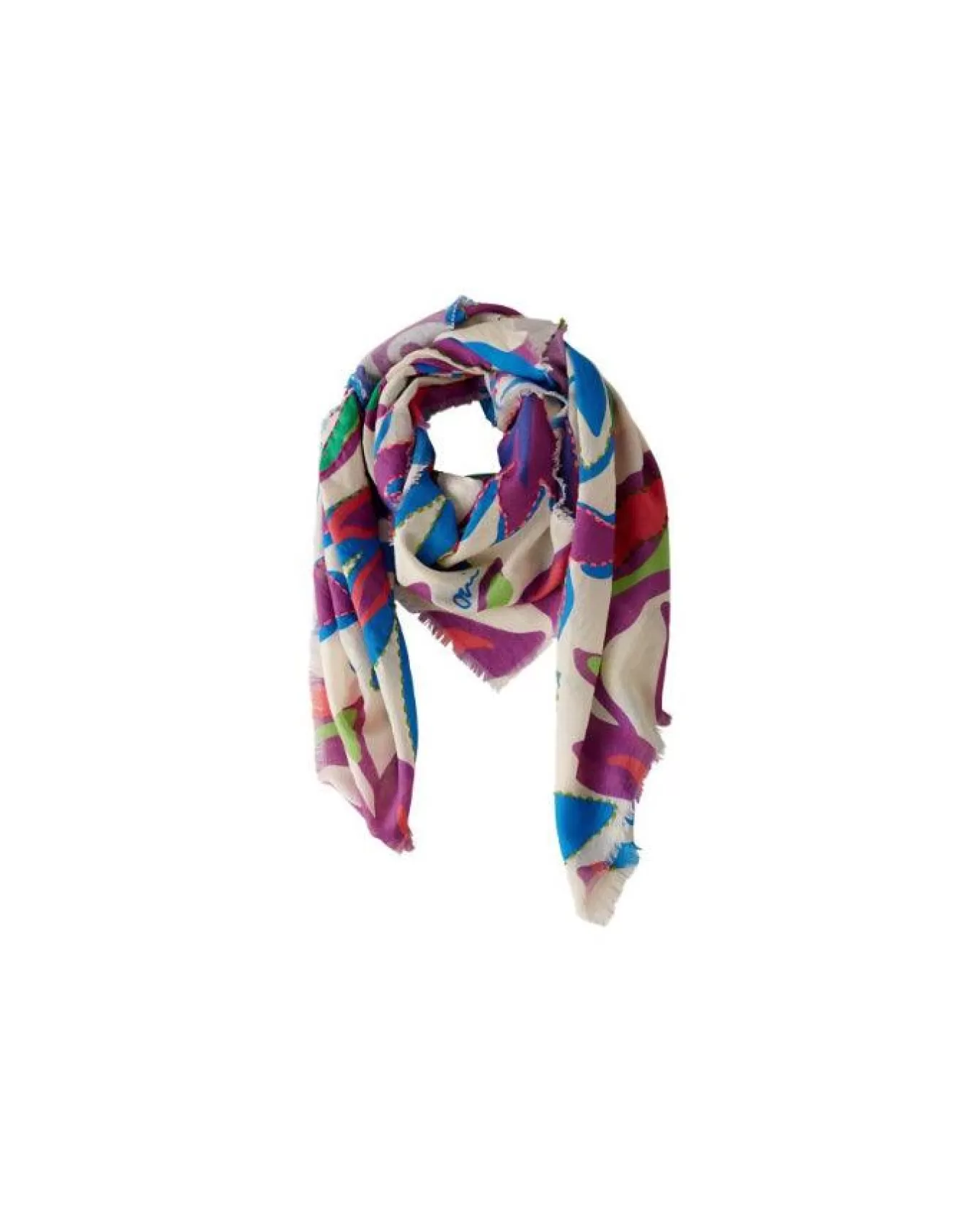 Floral Print Scarf<OUI Best Sale