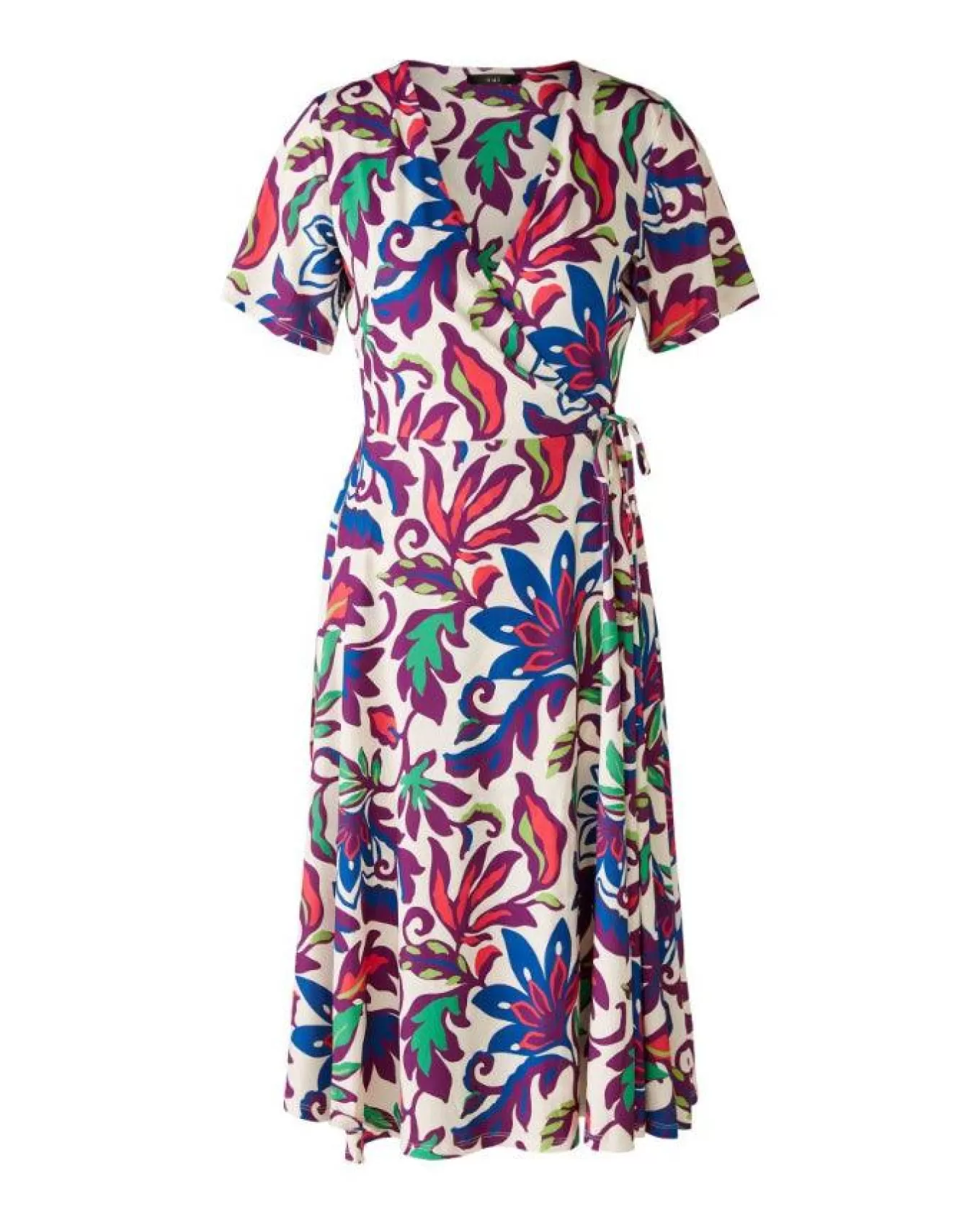 Floral Wrap Style Dress<OUI Hot