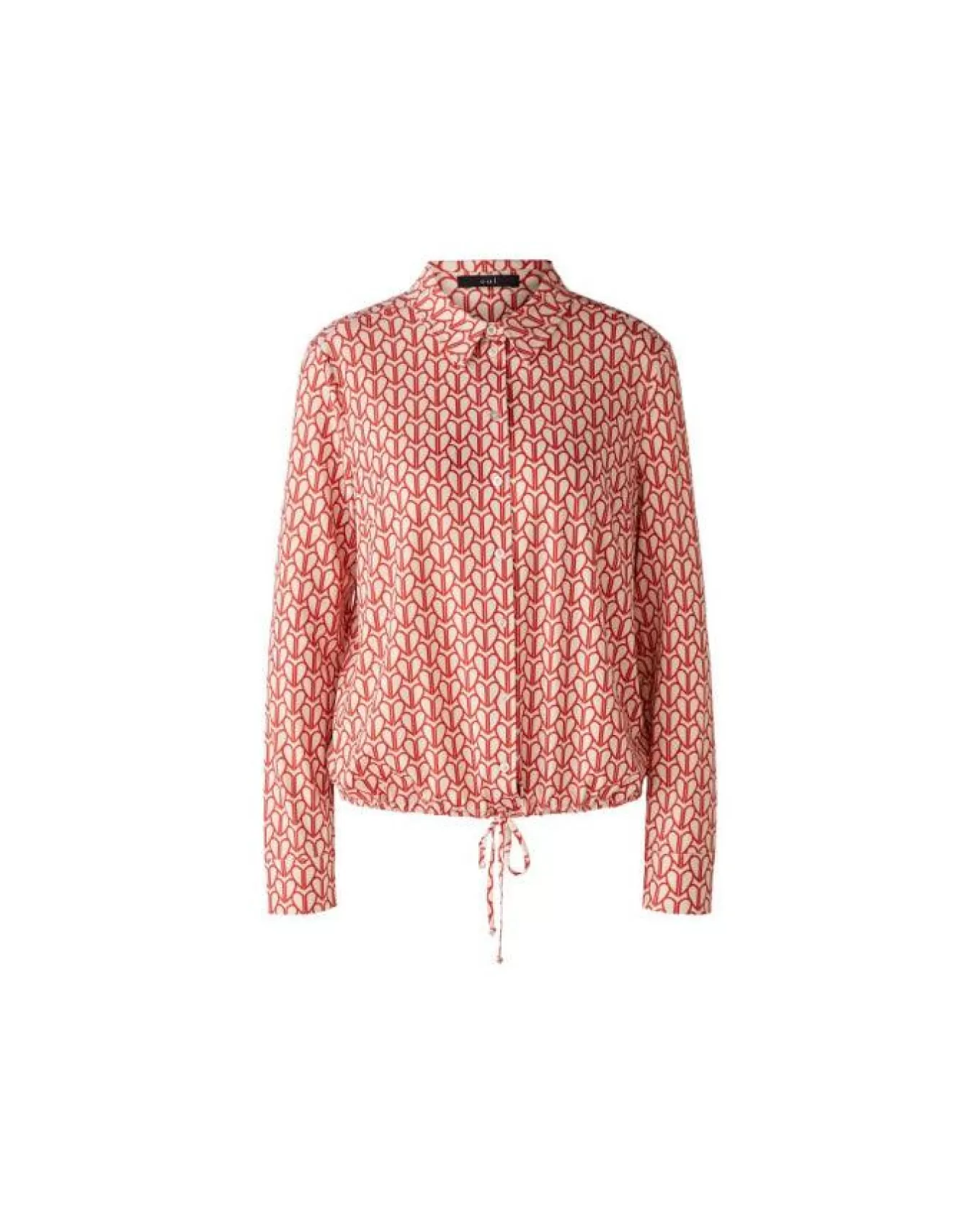 Heart Print Blouse<OUI Clearance