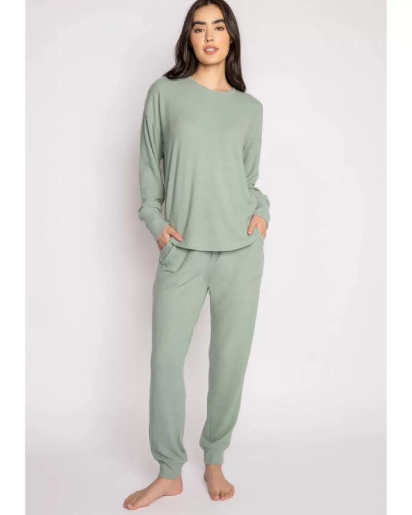 Peachy in Color PJ Sweater Top<P.J. Salvage Fashion
