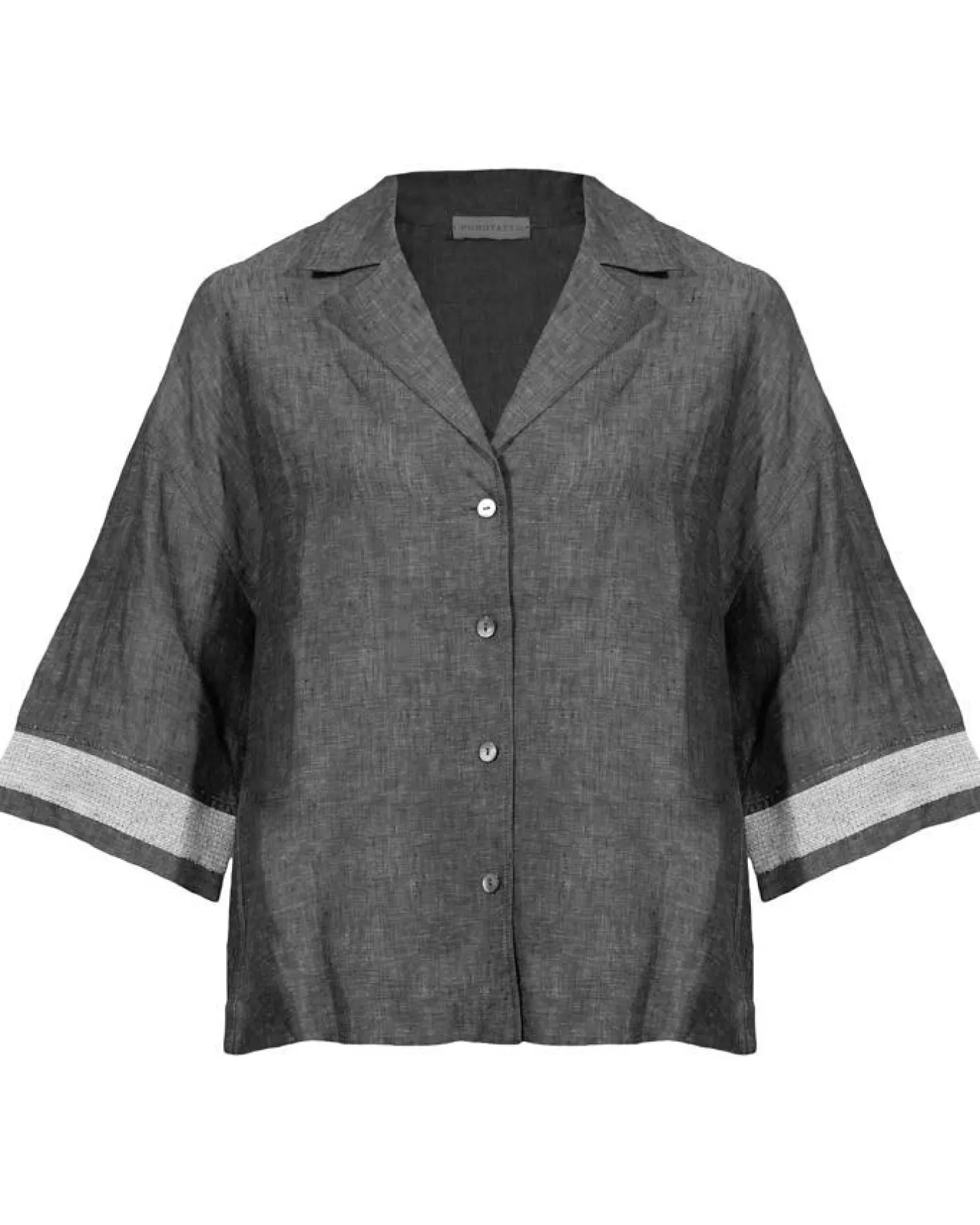 Linen Sparkle Sleeve Shirt<Purotatto Best Sale