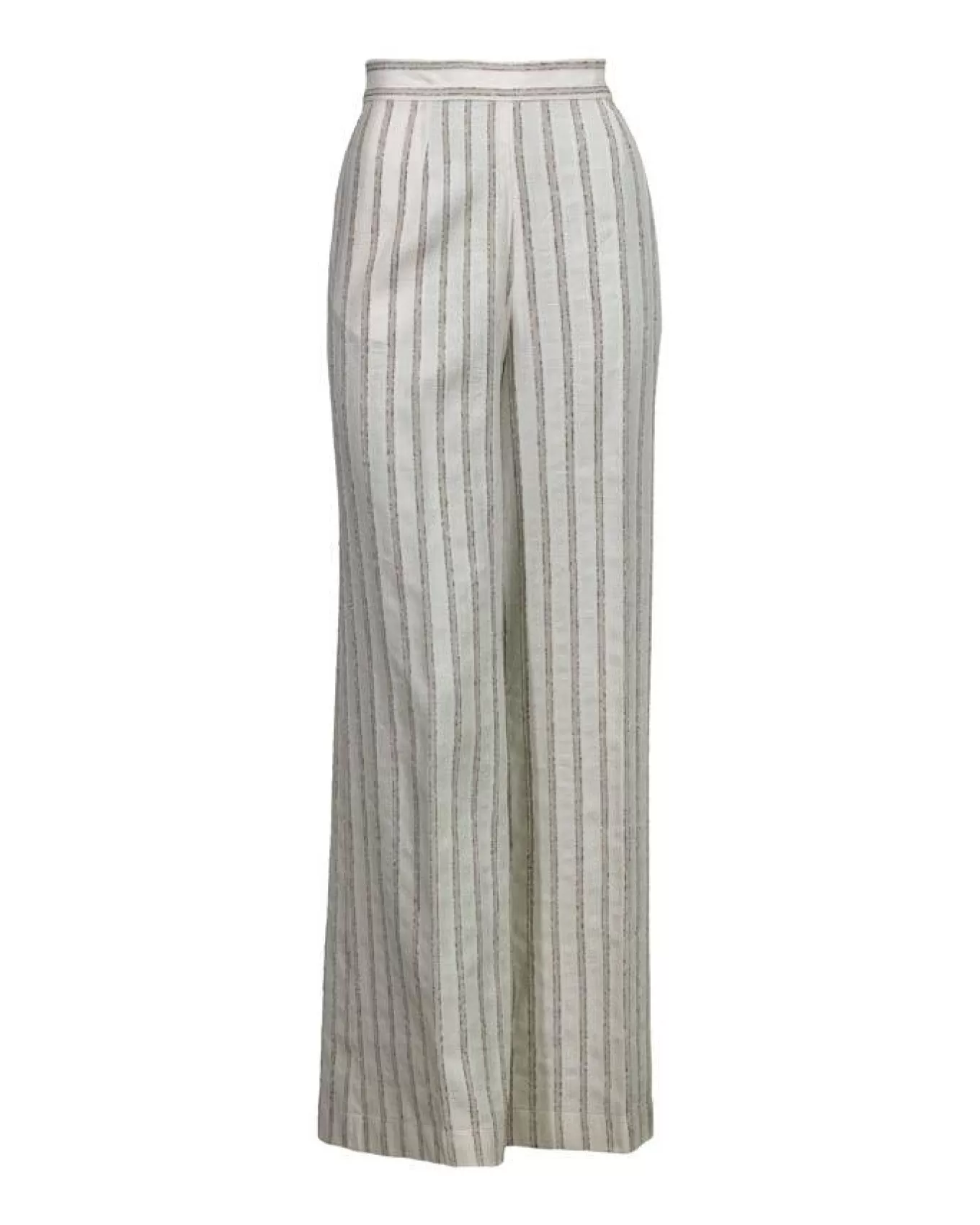 Lurex Stripe Wide Leg Pant<Purotatto Cheap